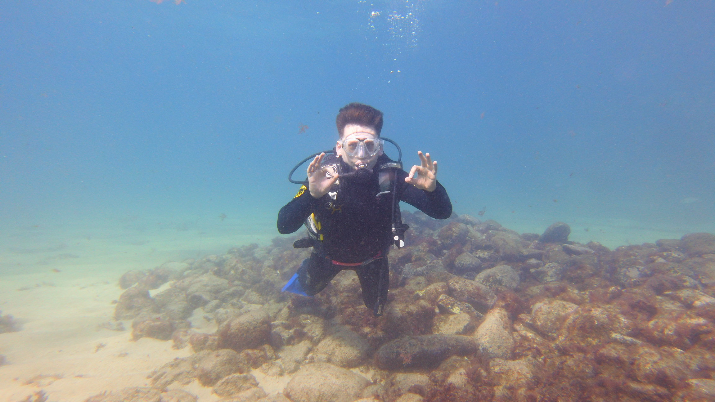 Bautismo de buceo en Caleta de Fuste