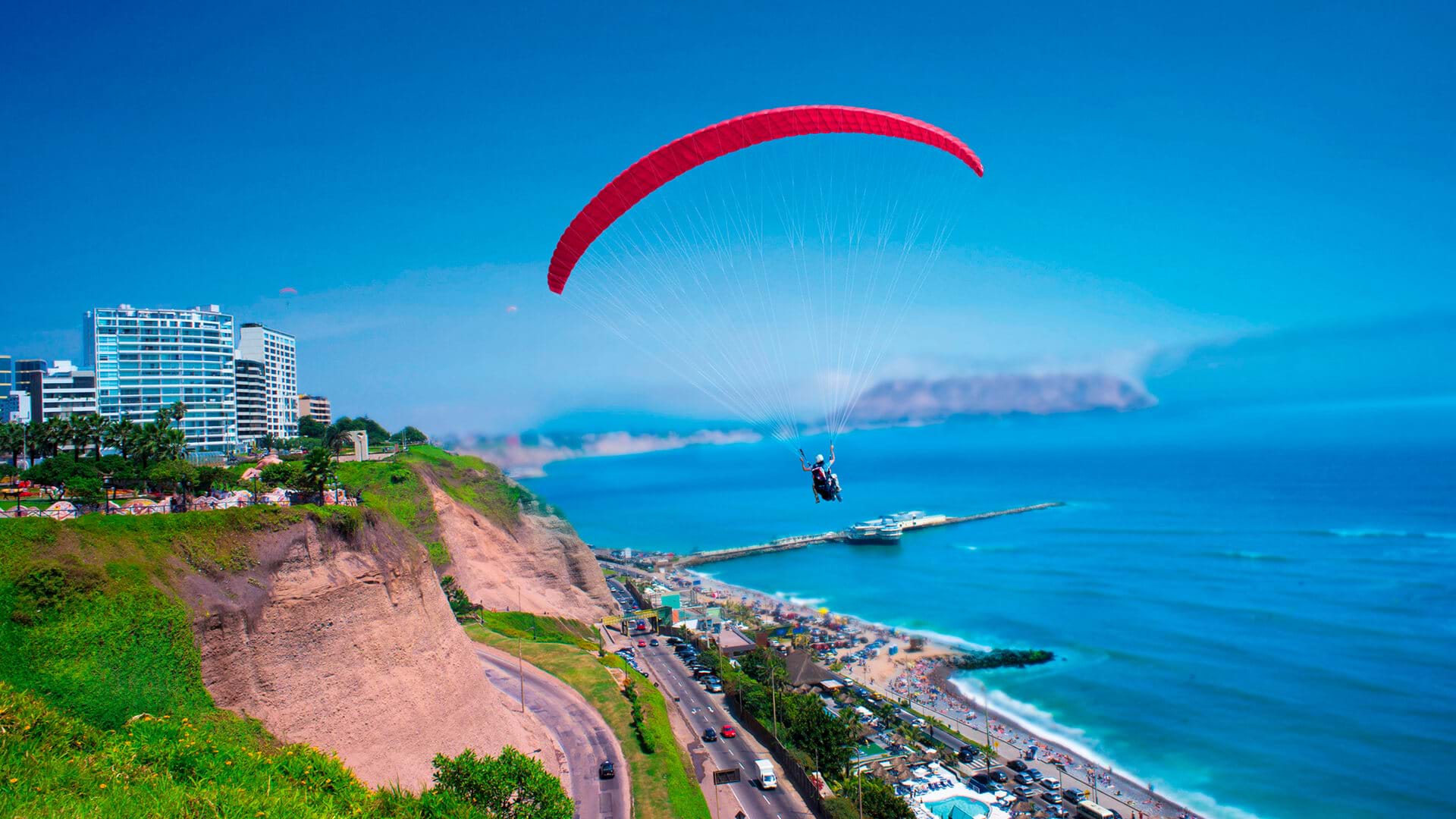 Lim-25: Paramotor Sky Tour - Explorando la costa sur de Lima