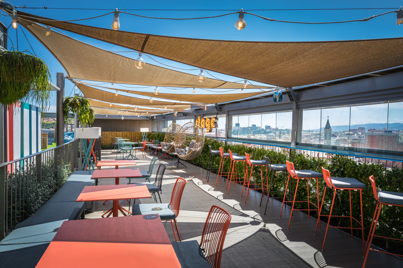 Welcome drink en la Terraza Eclipse del Occidental Barcelona 1929