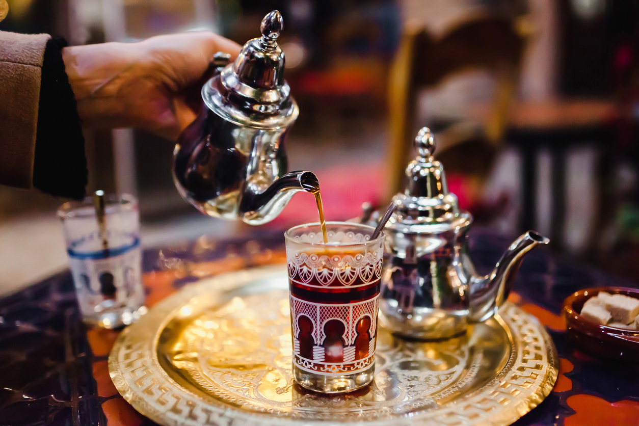 Atelier de thé marocain