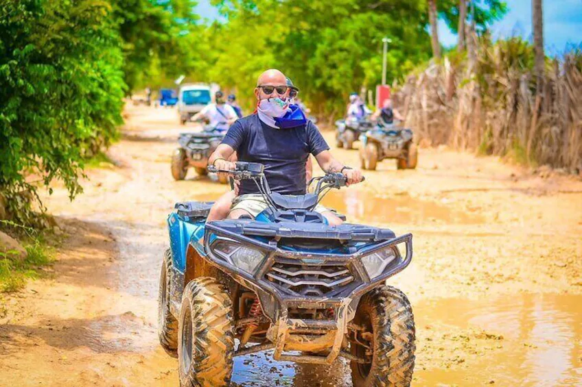 Jungle ATV QUAD Macao from Punta Cana