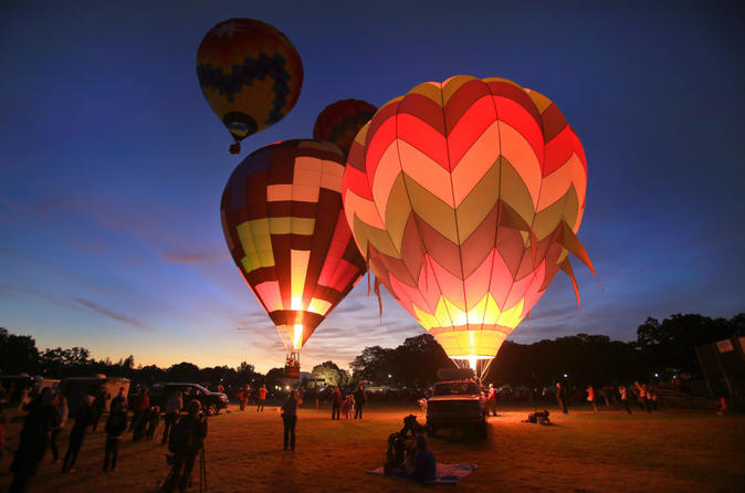 Viaje en globo aerostático y buen vino en el valle de Casablanca