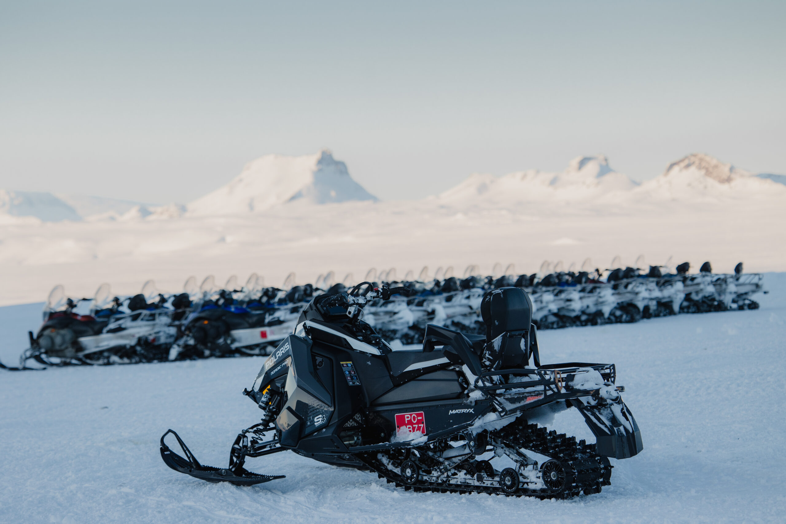 Langjokull Snowmobile Tour on Glacier and Laugaras Lagoon - photo 9