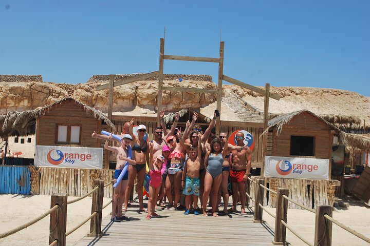 Výlet na ostrov Orange Bay z Hurghady