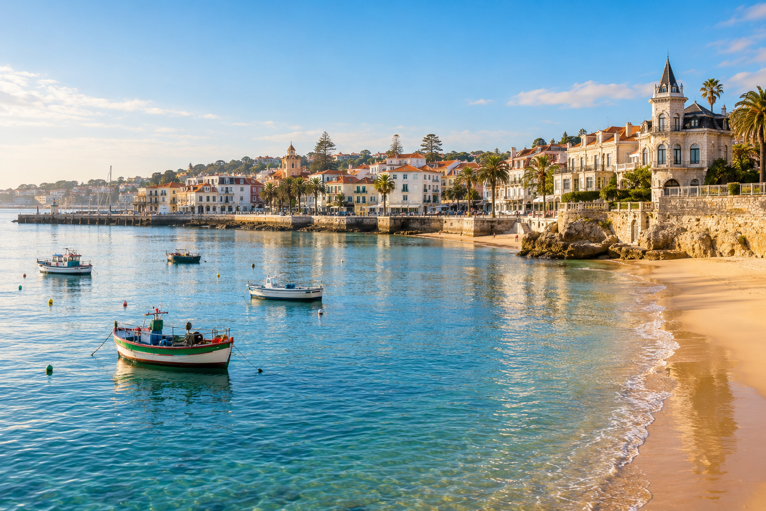 Desde Lisboa: experiencia de medio día en la playa de Cascais y pase de vino - Foto 4