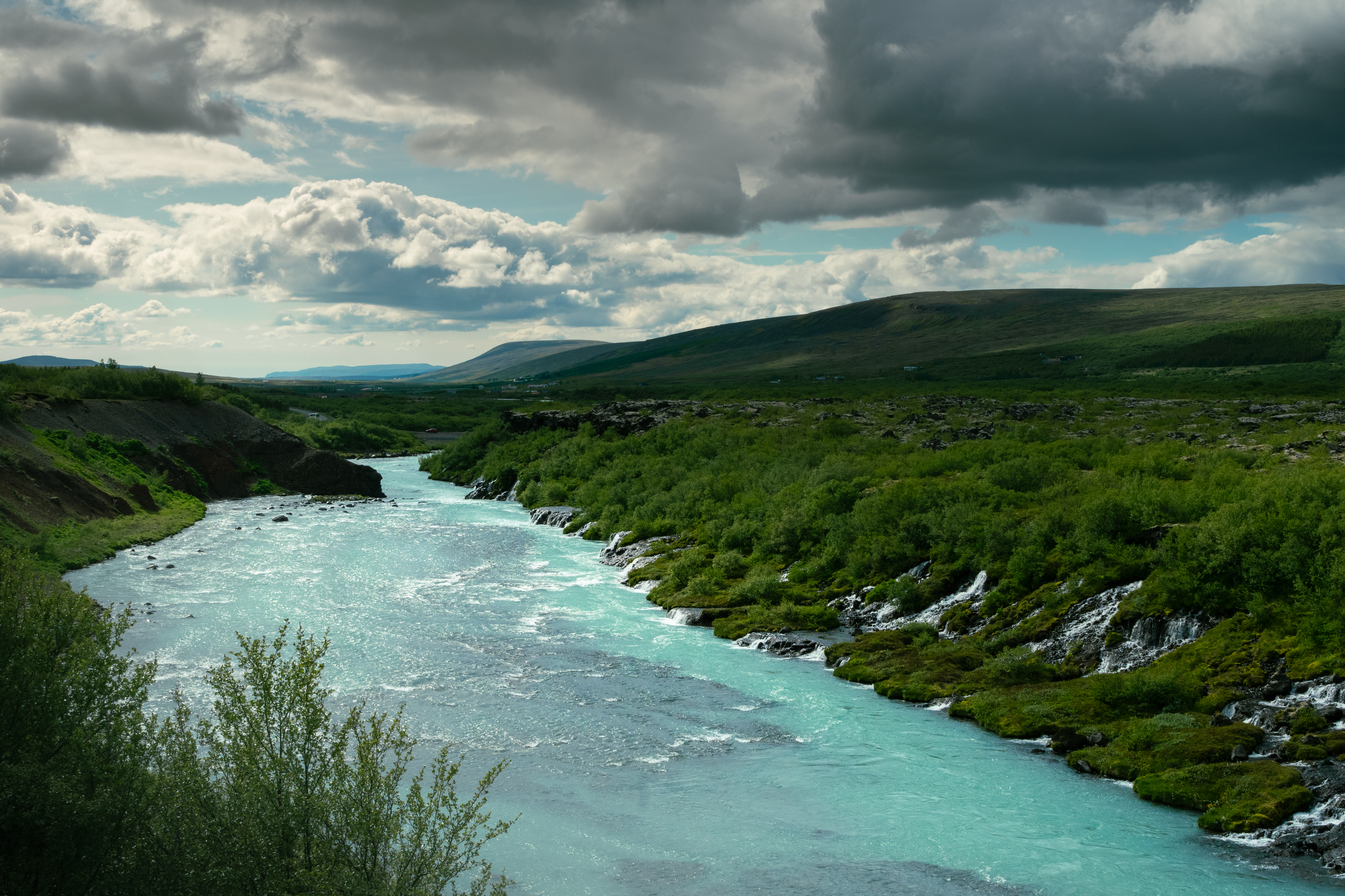 Borgarfjörður, Silver circle in minivan: lava tunnel and hot spring - photo 16
