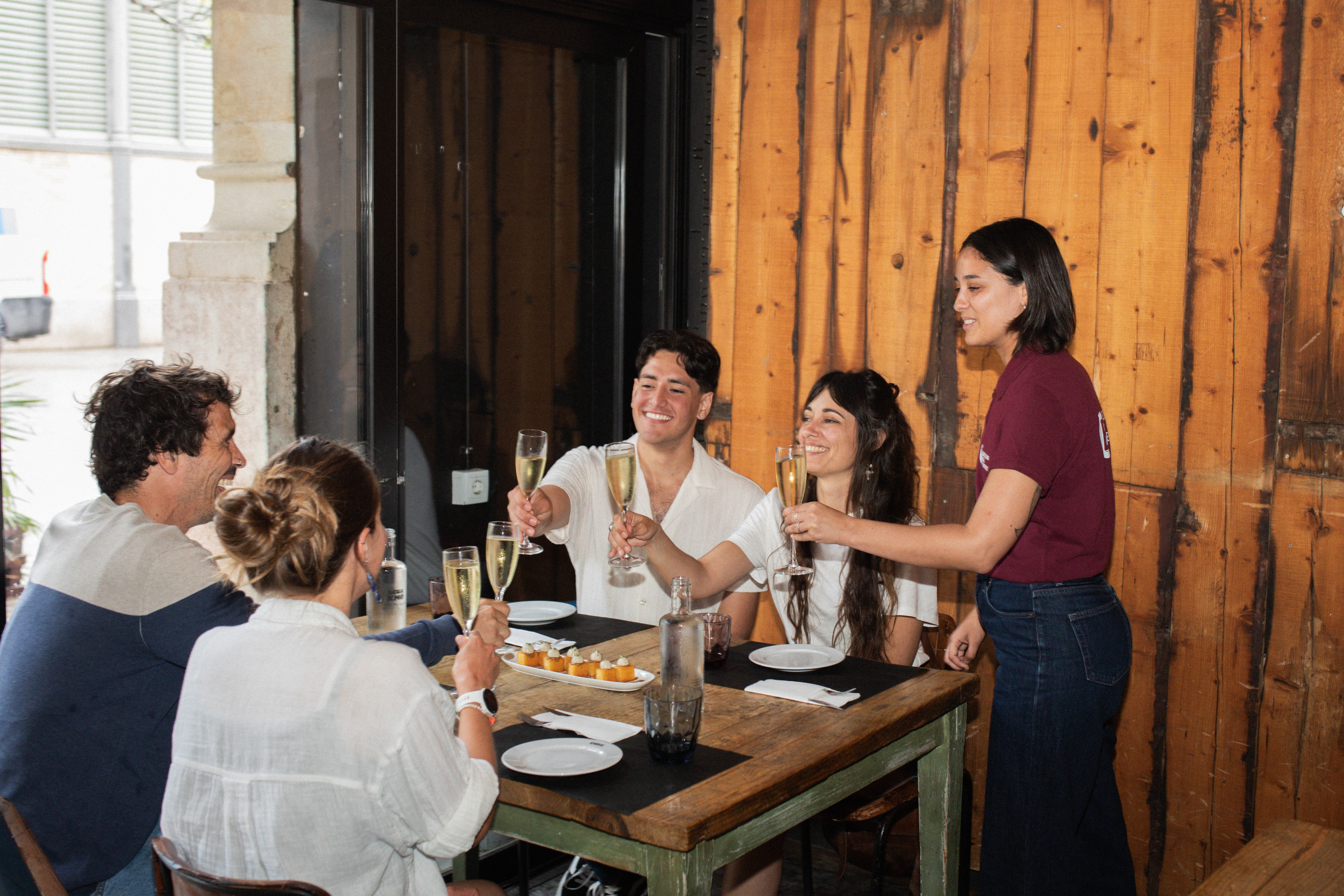Private tapas and wine walking tour experience
