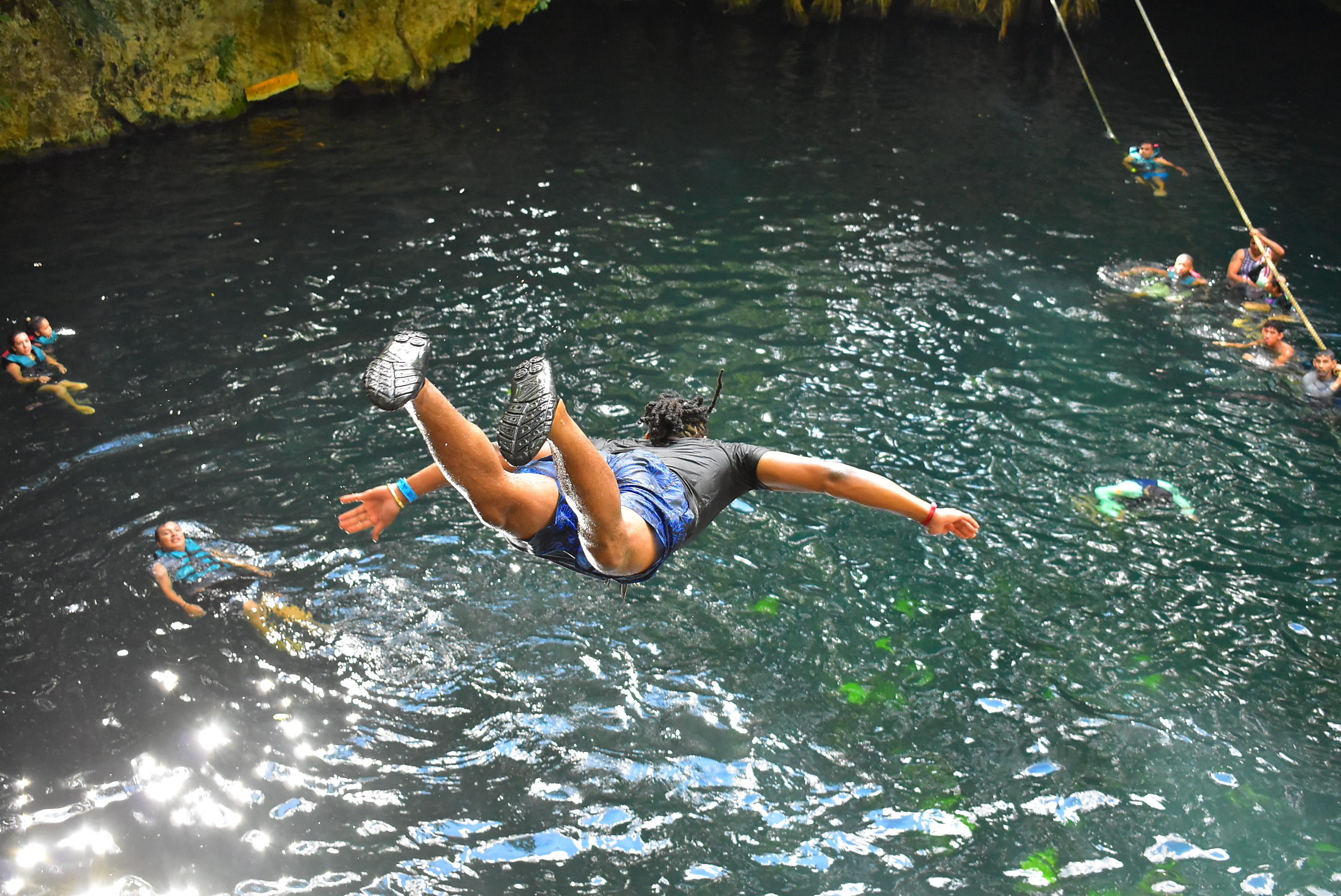 Parque de Aventuras Extremas con ATV sencillo, Tirolesas y Cenote — 21/42
