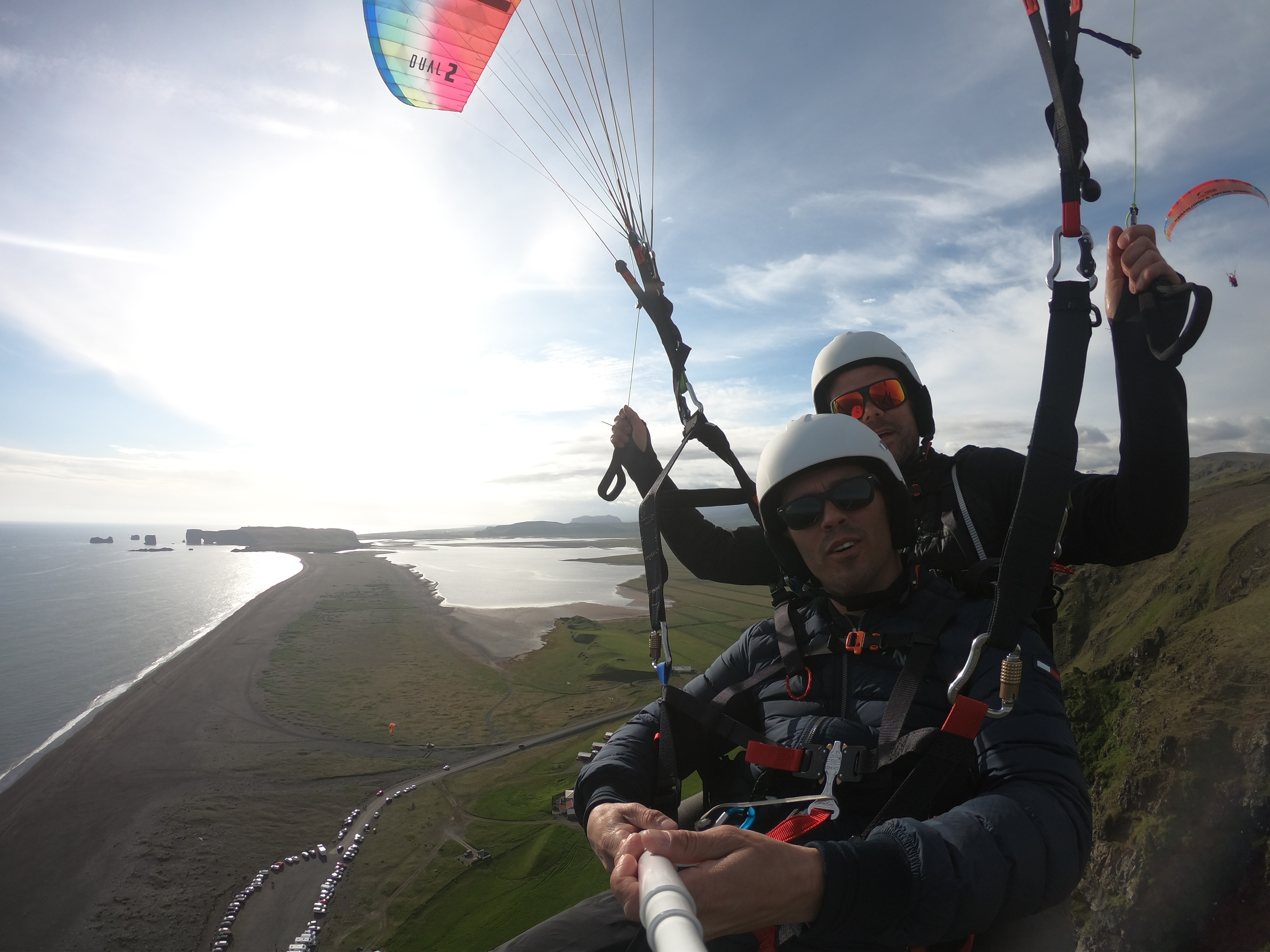 Paragliding tandem flight - photo 12