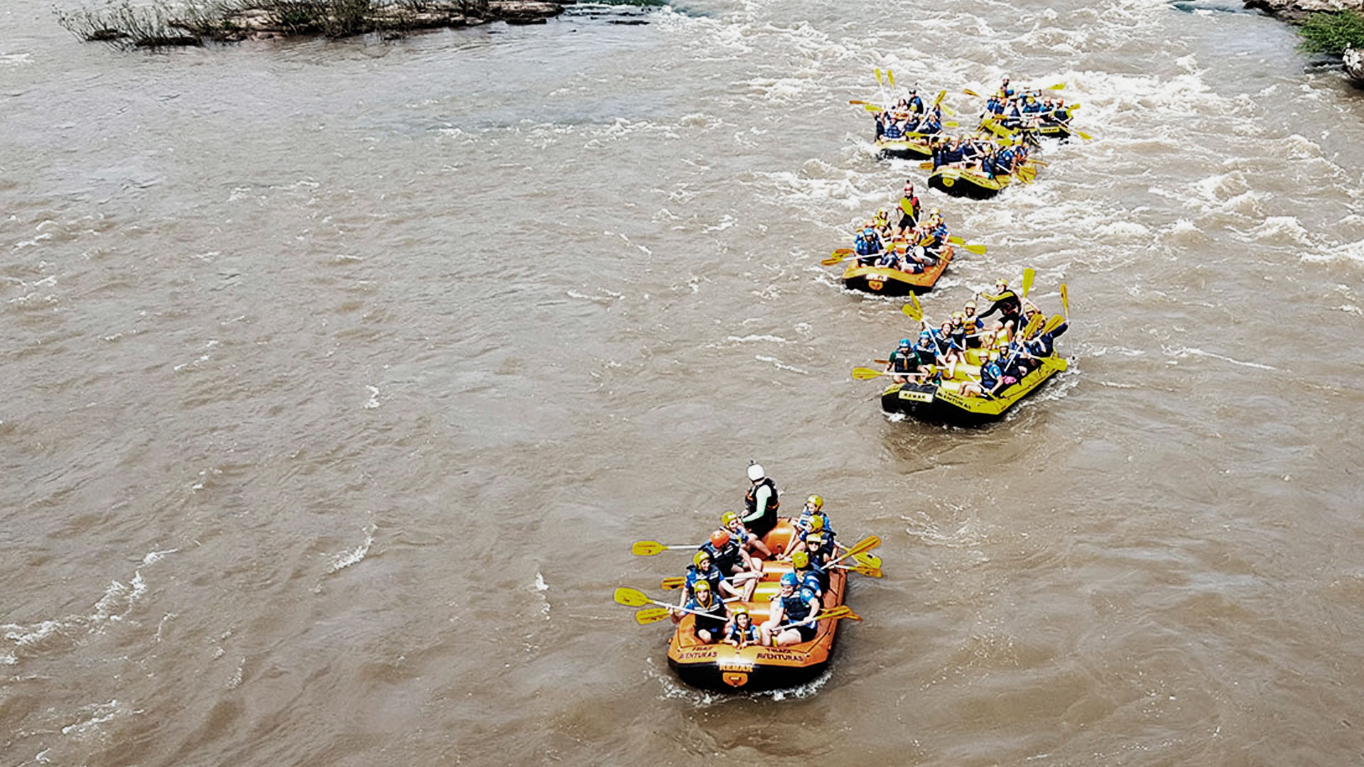 Cânion do Guartelá con Rafting