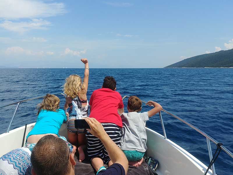 Private boat tour with customized itinerary