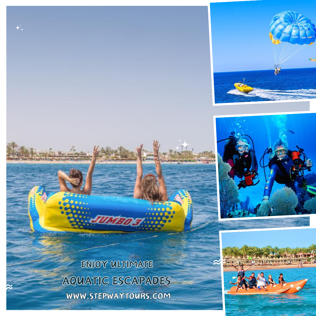 ¡Paseos en paravelismo, buceo, banana y botes tubulares! “Disfruta de las mejores escapadas acuáticas"