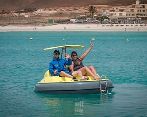 Paseo en Barquito Eléctrico en Caleta de Fuste
