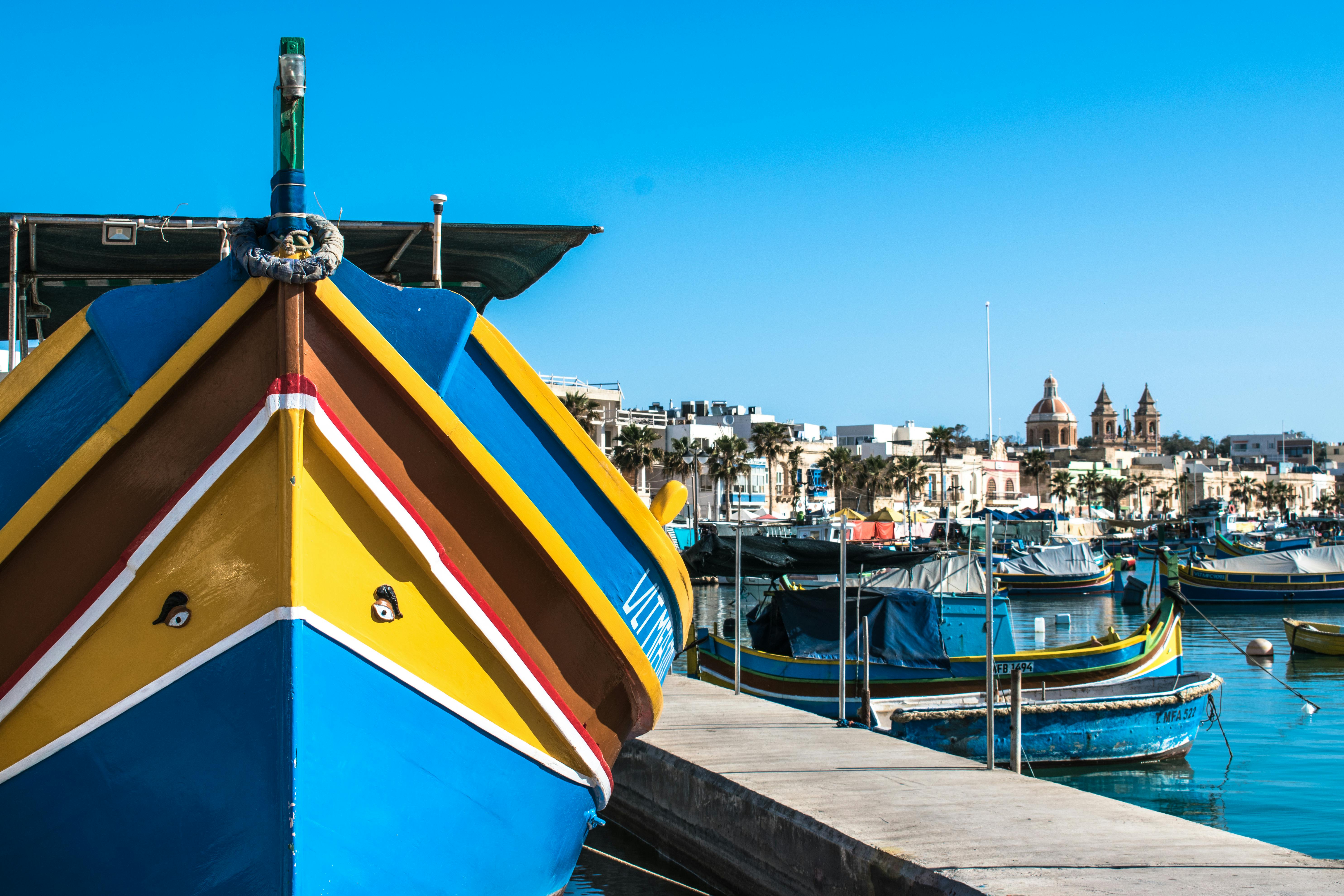 Tour to Blue Grotto and Marsaxlokk Market with Pick Up - Accommodations in Valletta