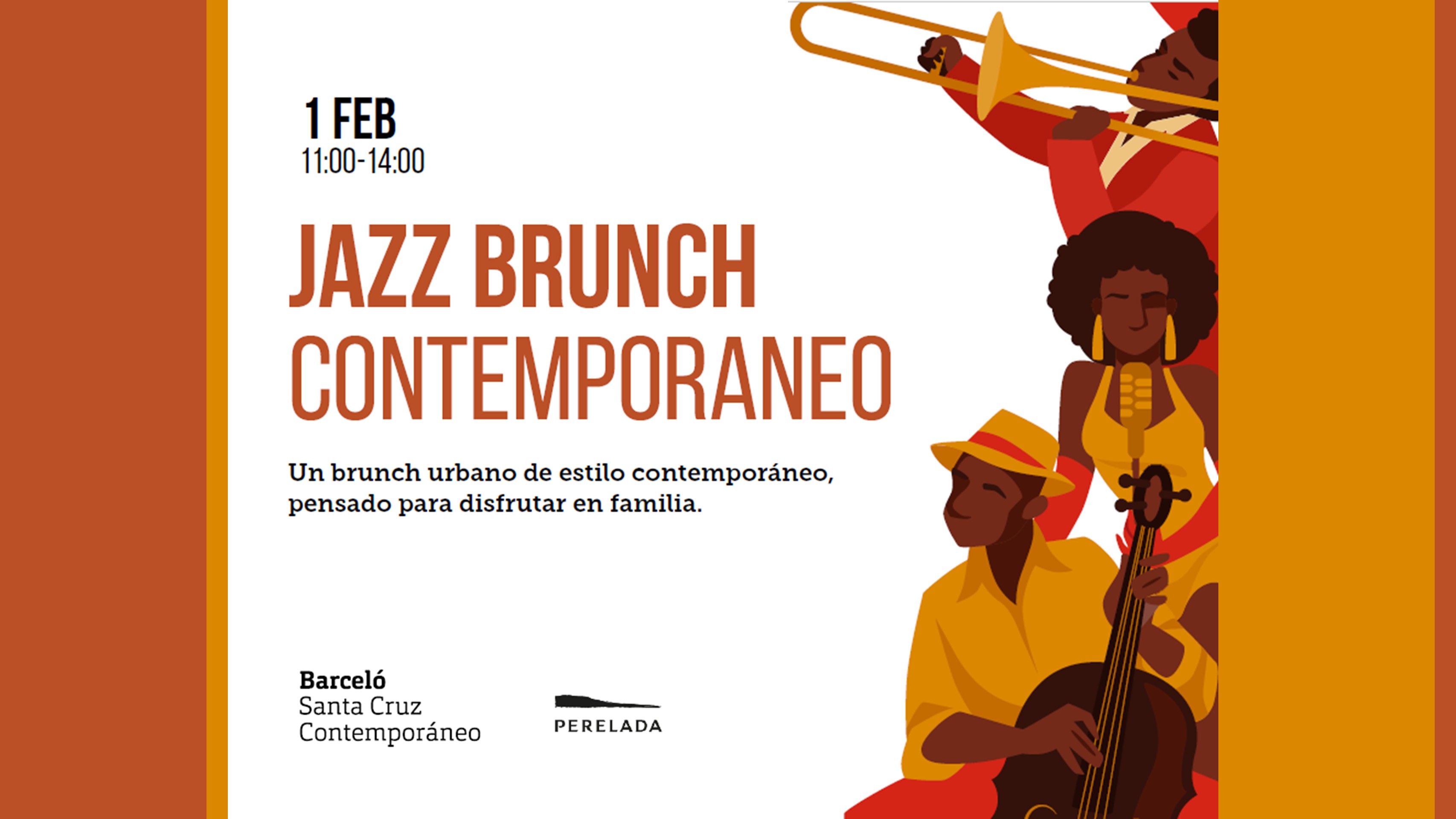 Jazz Brunch Sundays at Barceló Santa Cruz Contemporary