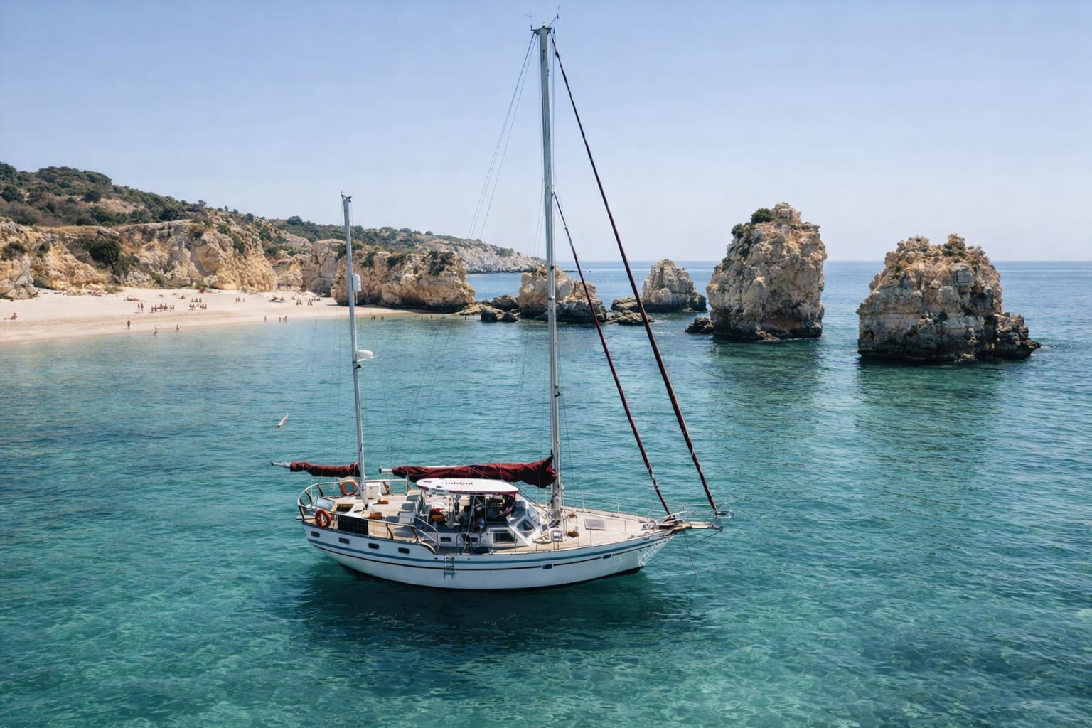 Naunet em busca da baia de João d'Arens