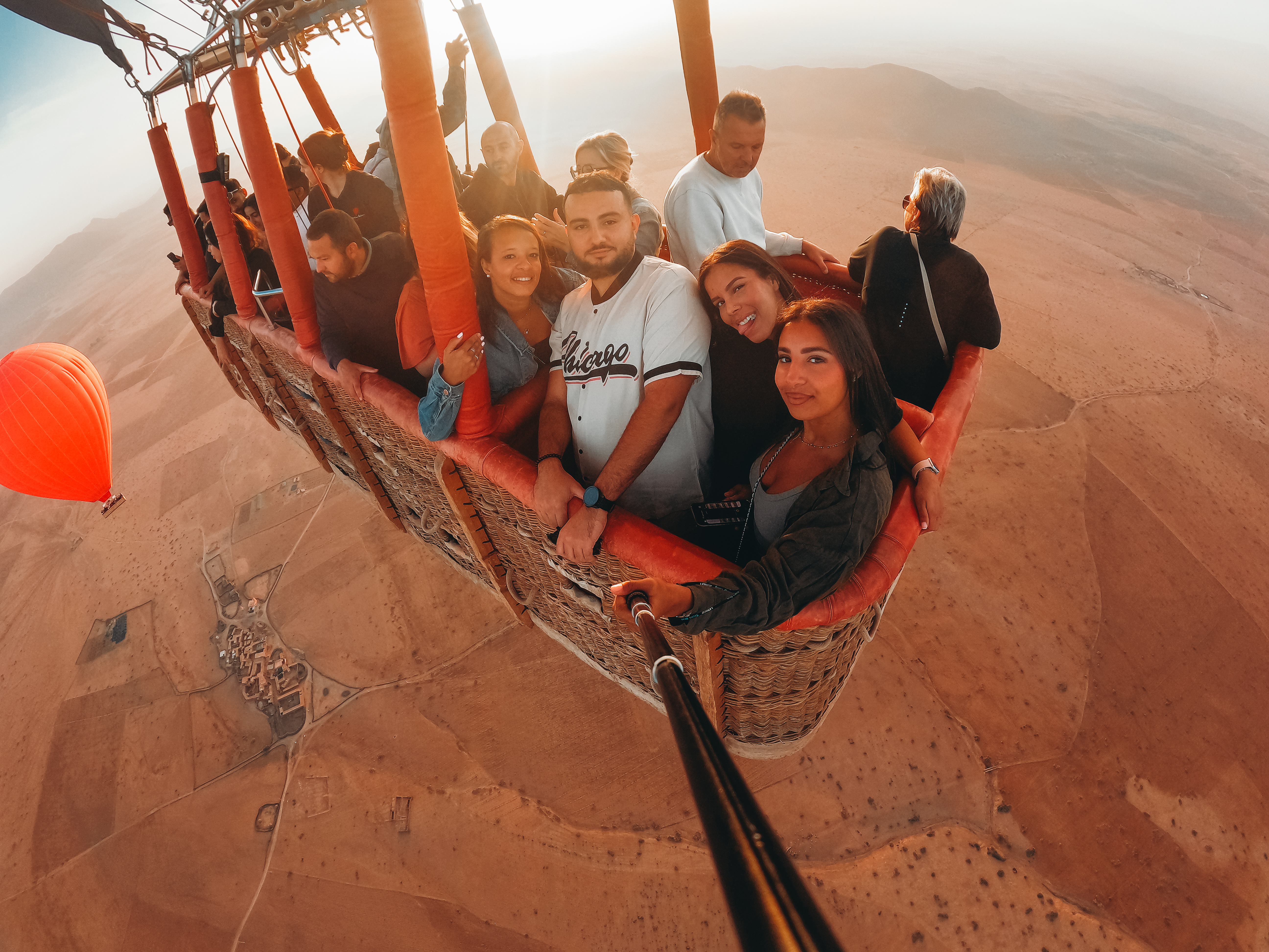 Paseo en globo aerostático en Agadir con desayuno marroquí