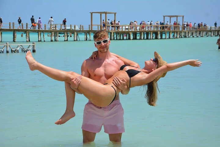 Crucero Paraíso por la Bahía de Orange | Ganztägige Schnorchel- und Wassersporttour ab Hurghada - Foto 2