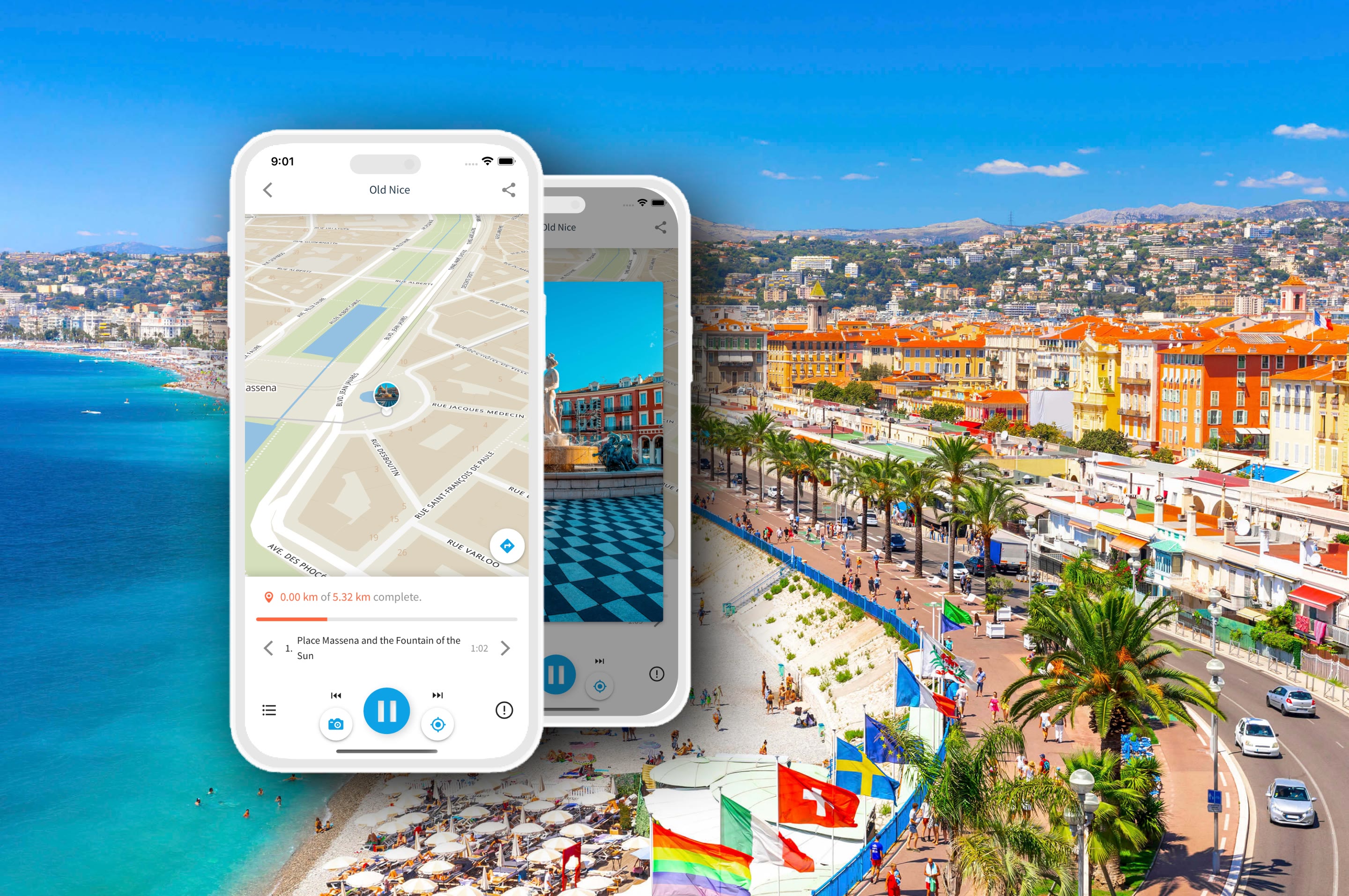Nice city tour: audio guide app in your smartphone – Image 1 | WeShare