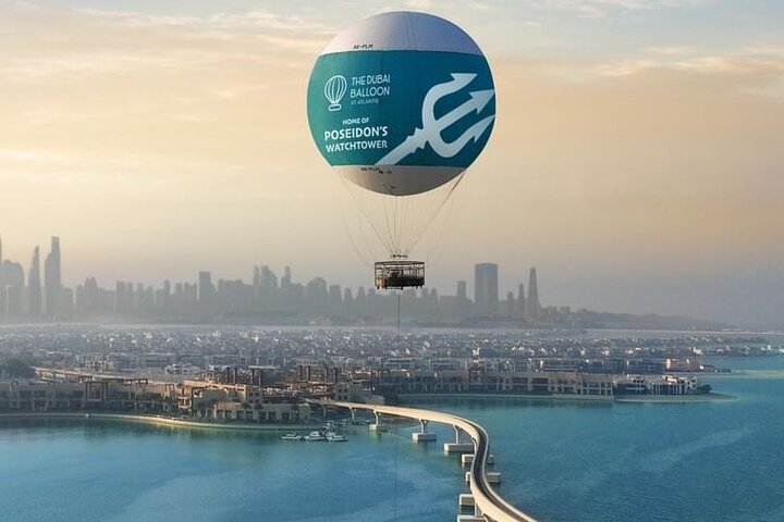 Dubai Balloon Ride & Desert Safari with BBQ Dinner