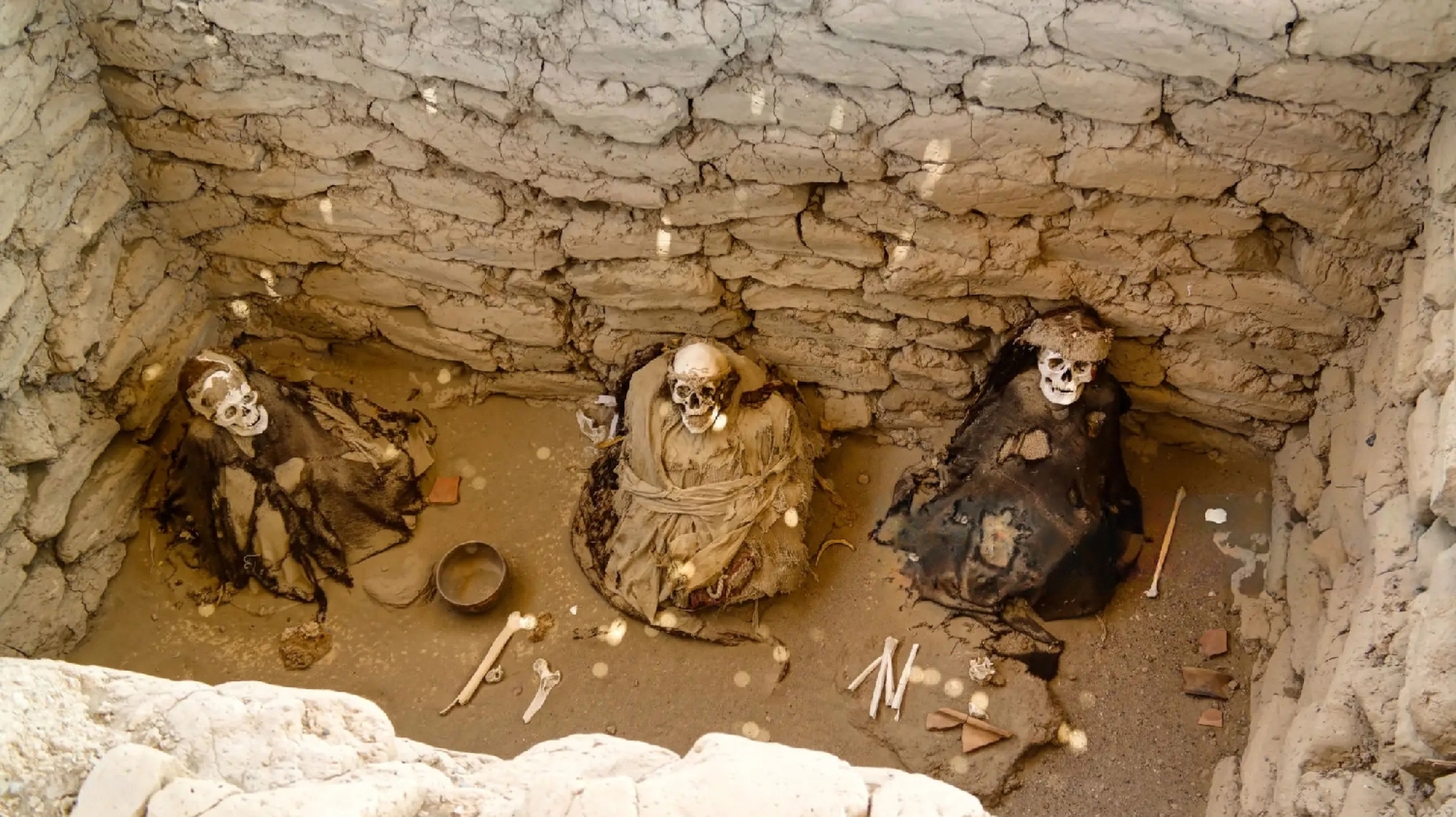 Naz-07: Tumbas antiguas de Chauchilla - Viaje al lugar de enterramiento de Nazca