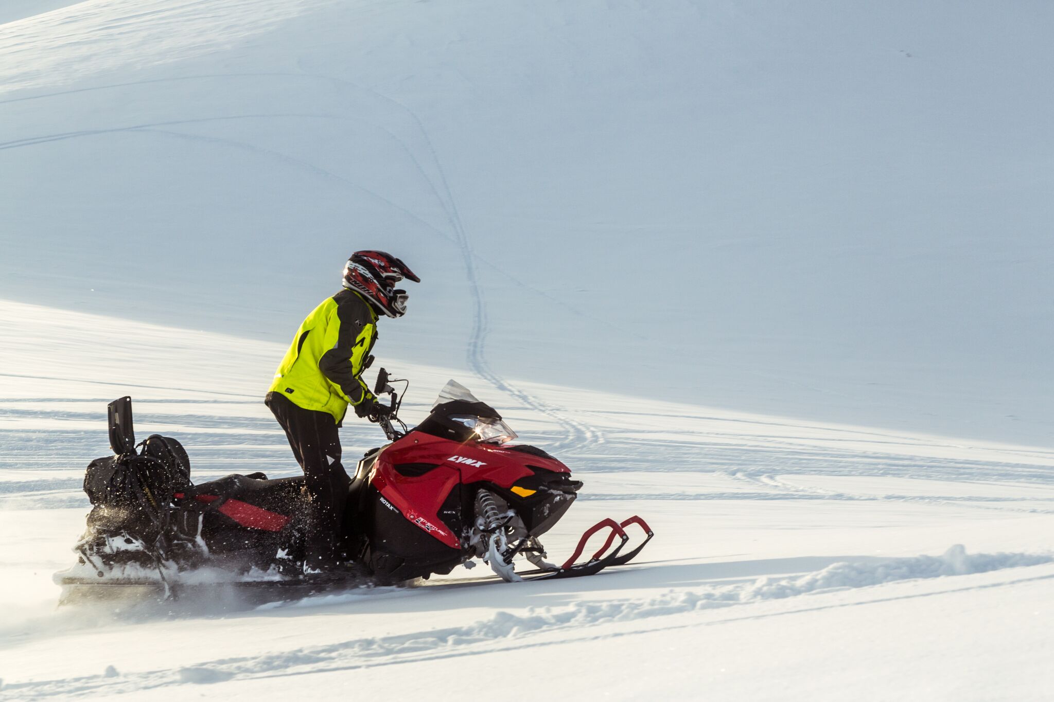 Glacier Snowmobiling & Ice Cave from Geysir Area
