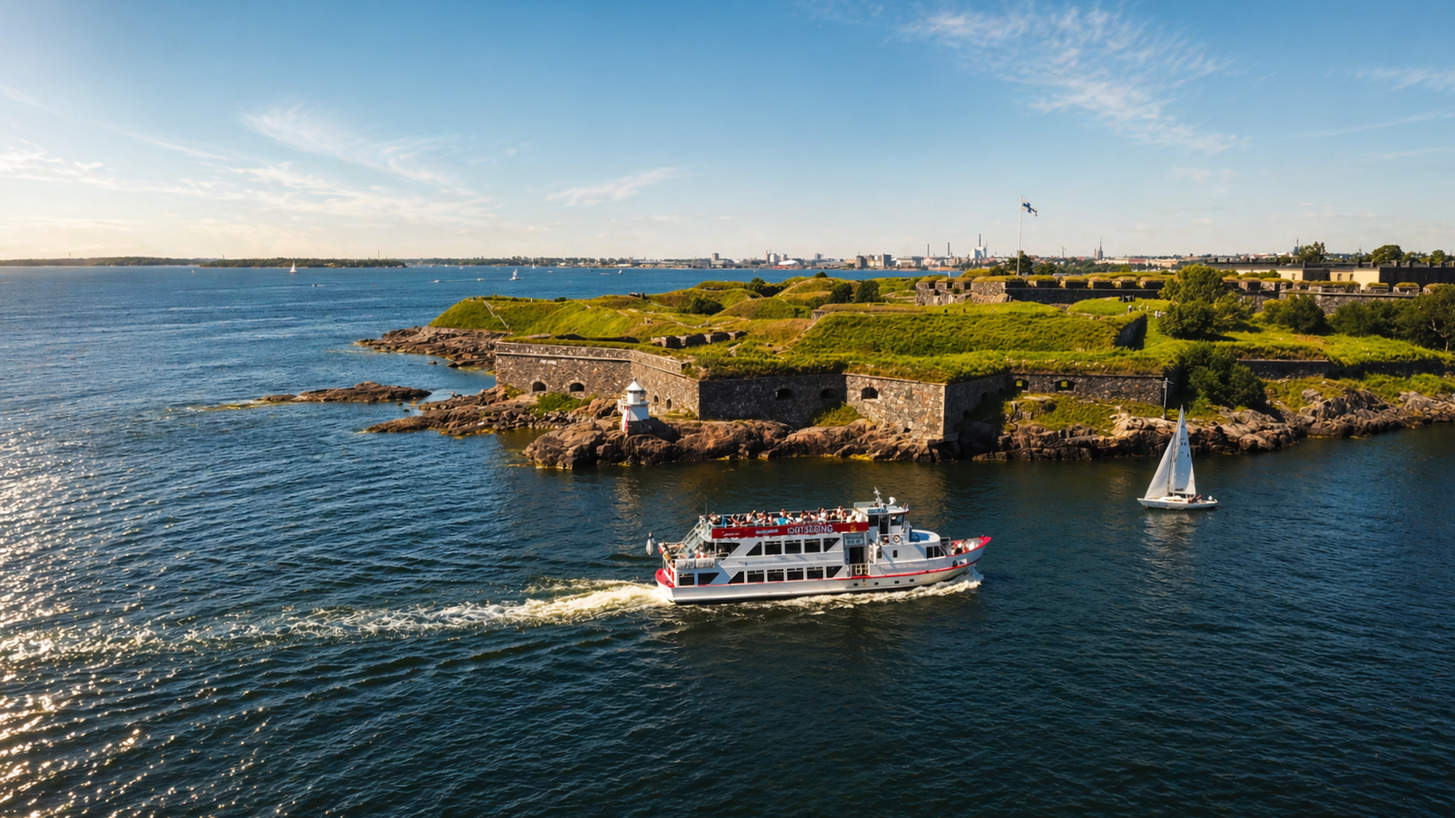 Helsinki Combination of Hop On Hop Off bus & Boat Sightseeing Tour