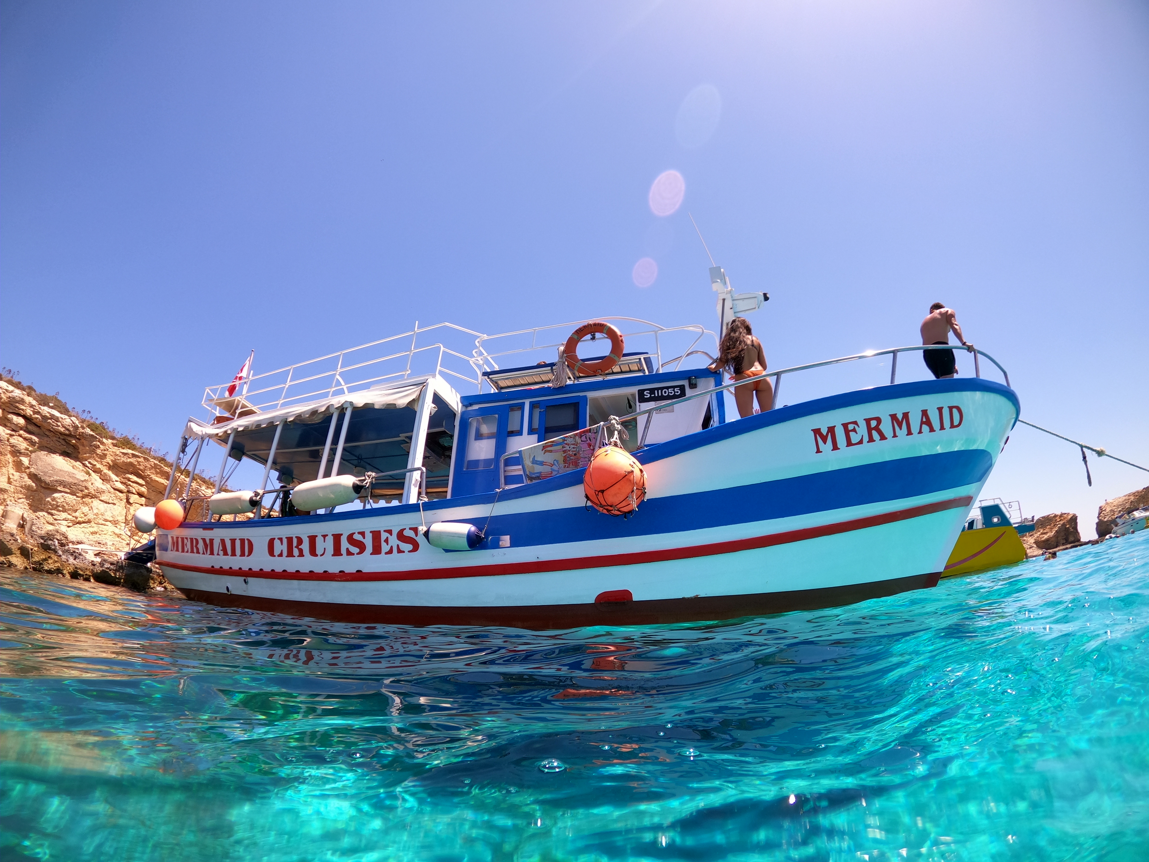 Traditional Boat Tour - Bugibba: Blue Lagoon, Comino and Gozo 