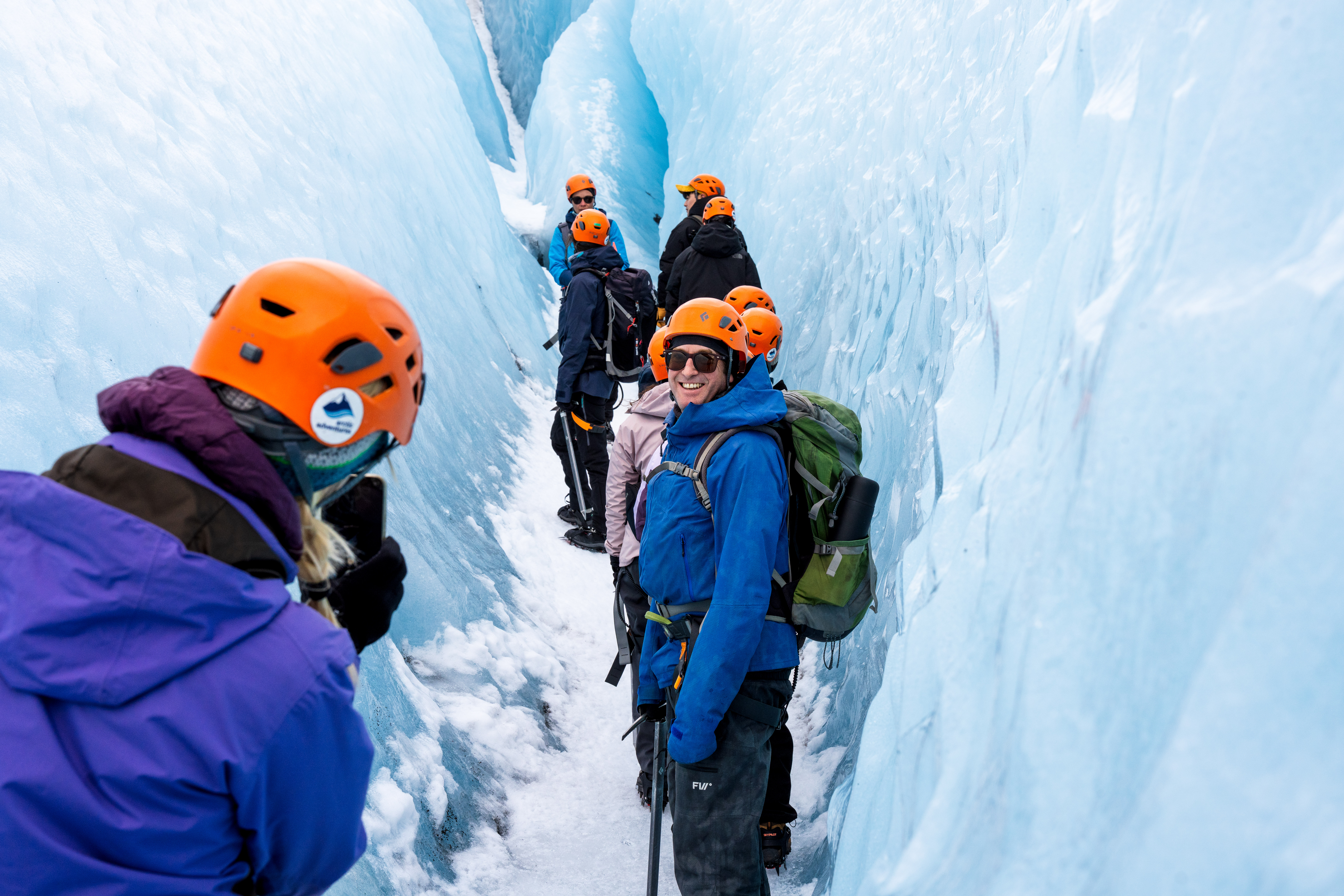 Crevasse Labyrinth - A Glacier Maze in Skaftafell
