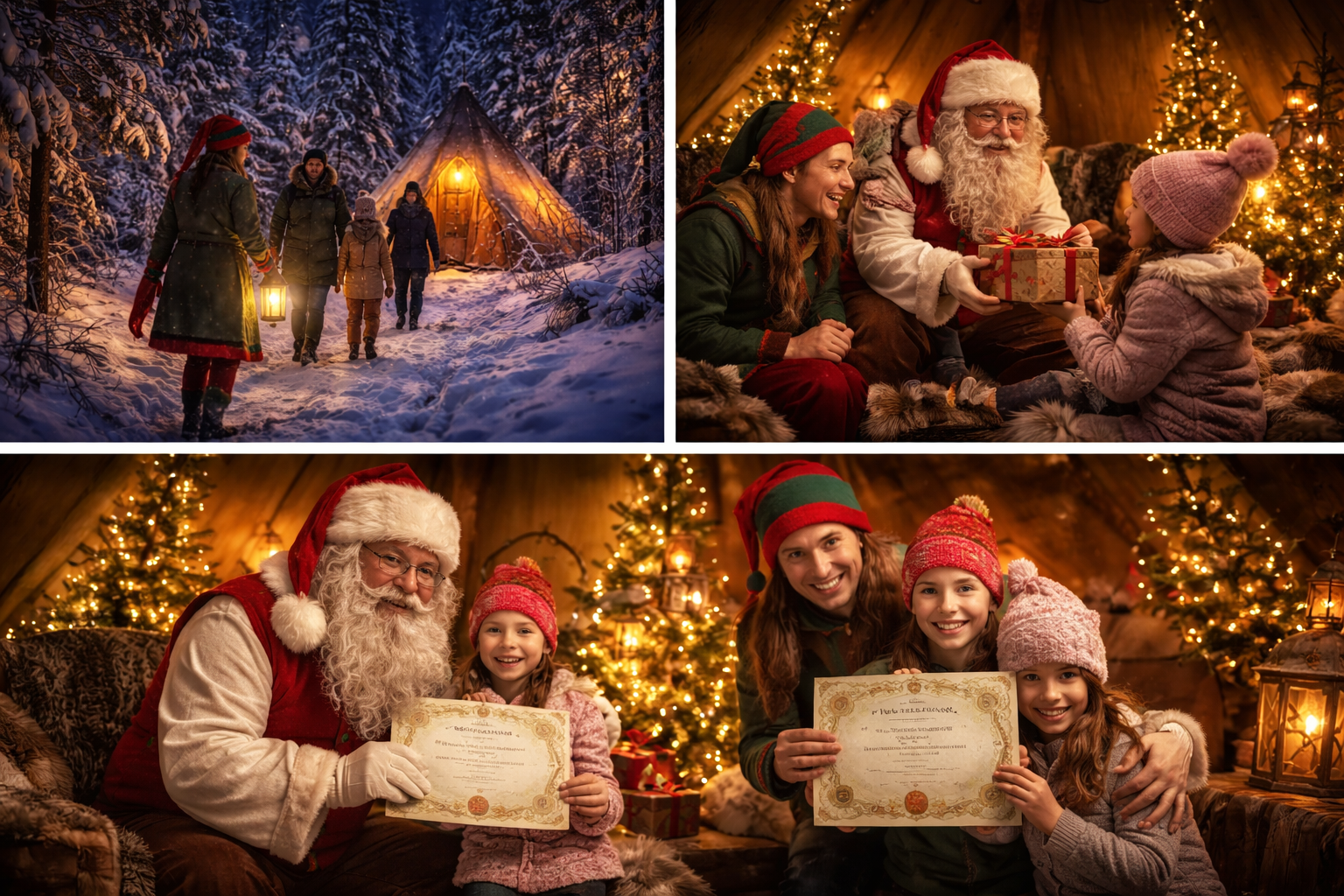 Santa’s Arctic Lavvu Visit – Private Tour