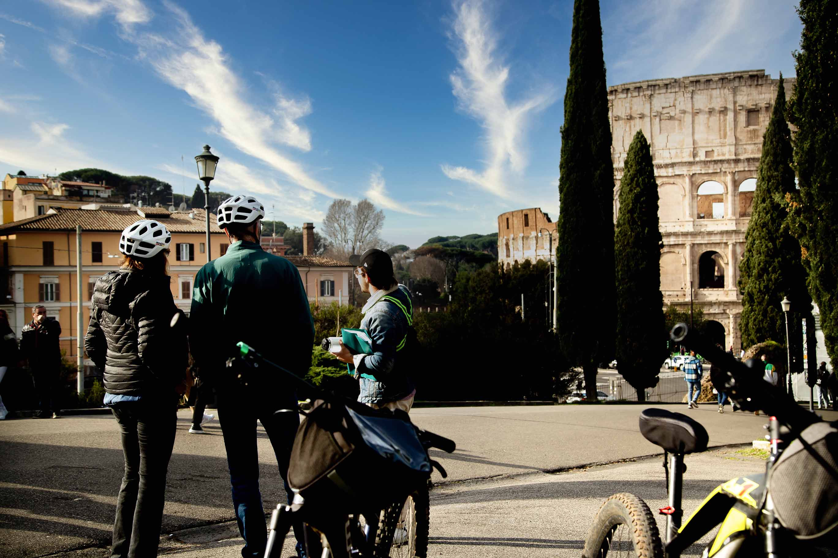 Roma'da Bir Gün e-bisiklet Turu ve Öğle Yemeği ile