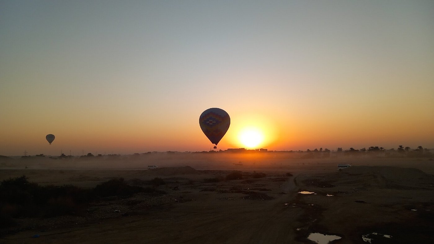 Hot Air Balloon Adventure in Luxor, Sunrise Flight over Ancient Thebes. Hot Air Balloon Adventure in Luxor, Sunrise Flight over Ancient Thebes.