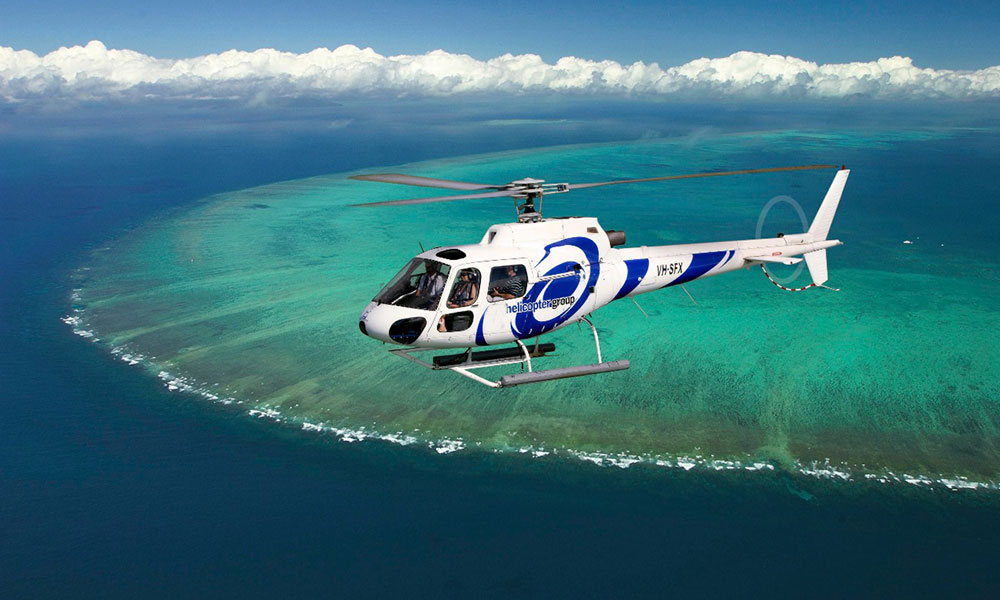 Tour privado en helicóptero de 12 minutos por Dubái con traslado complementario