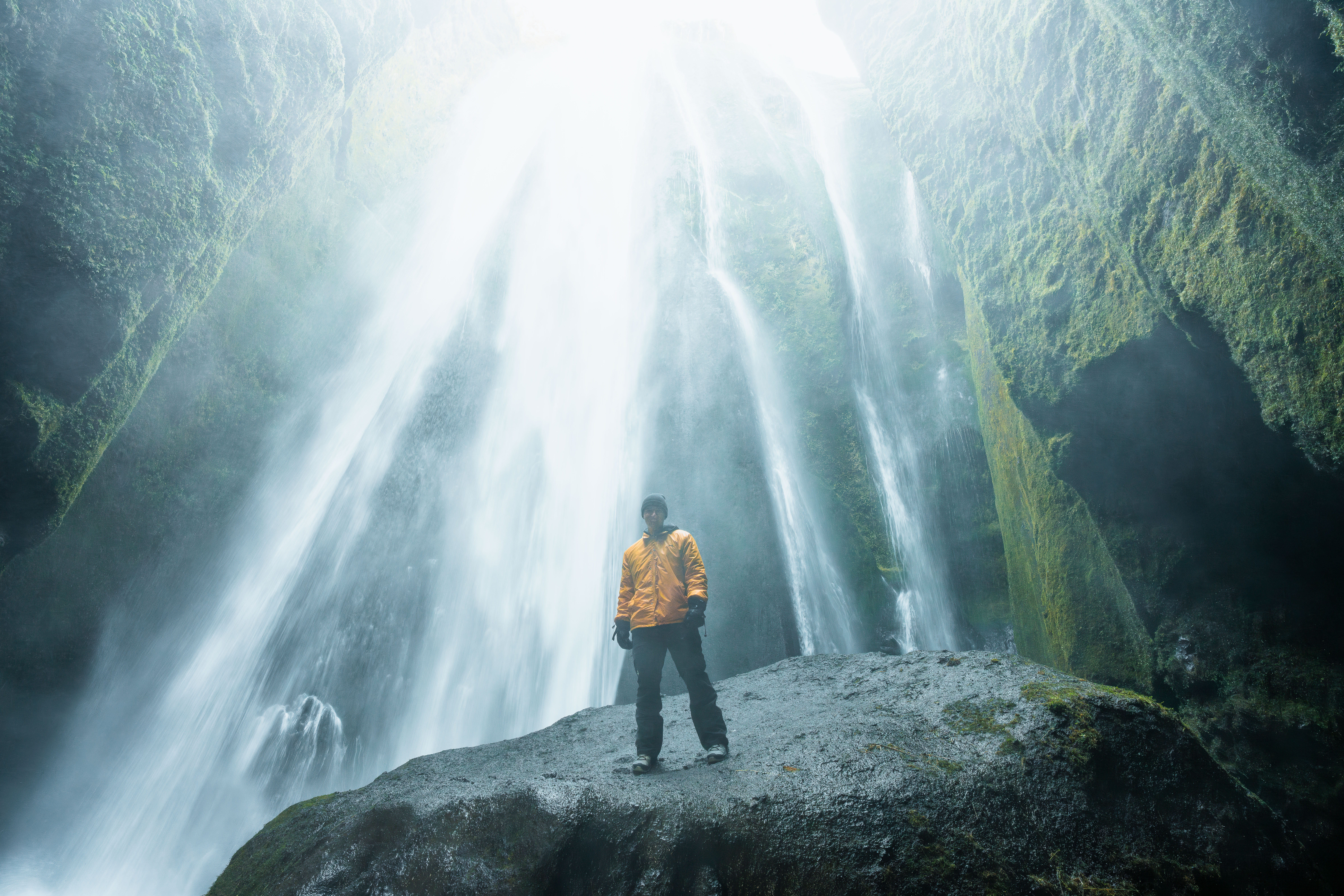 South Coast Soak: Waterfalls, Black Sand Beach, and Reykjaböð Hot Springs