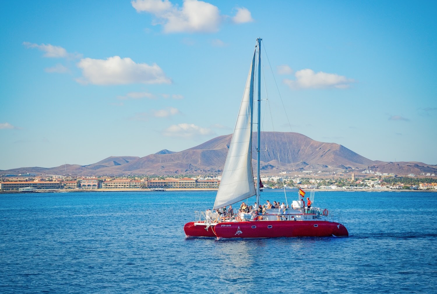 Excursión a bordo del Catamarán Freebird a la Isla de Lobos