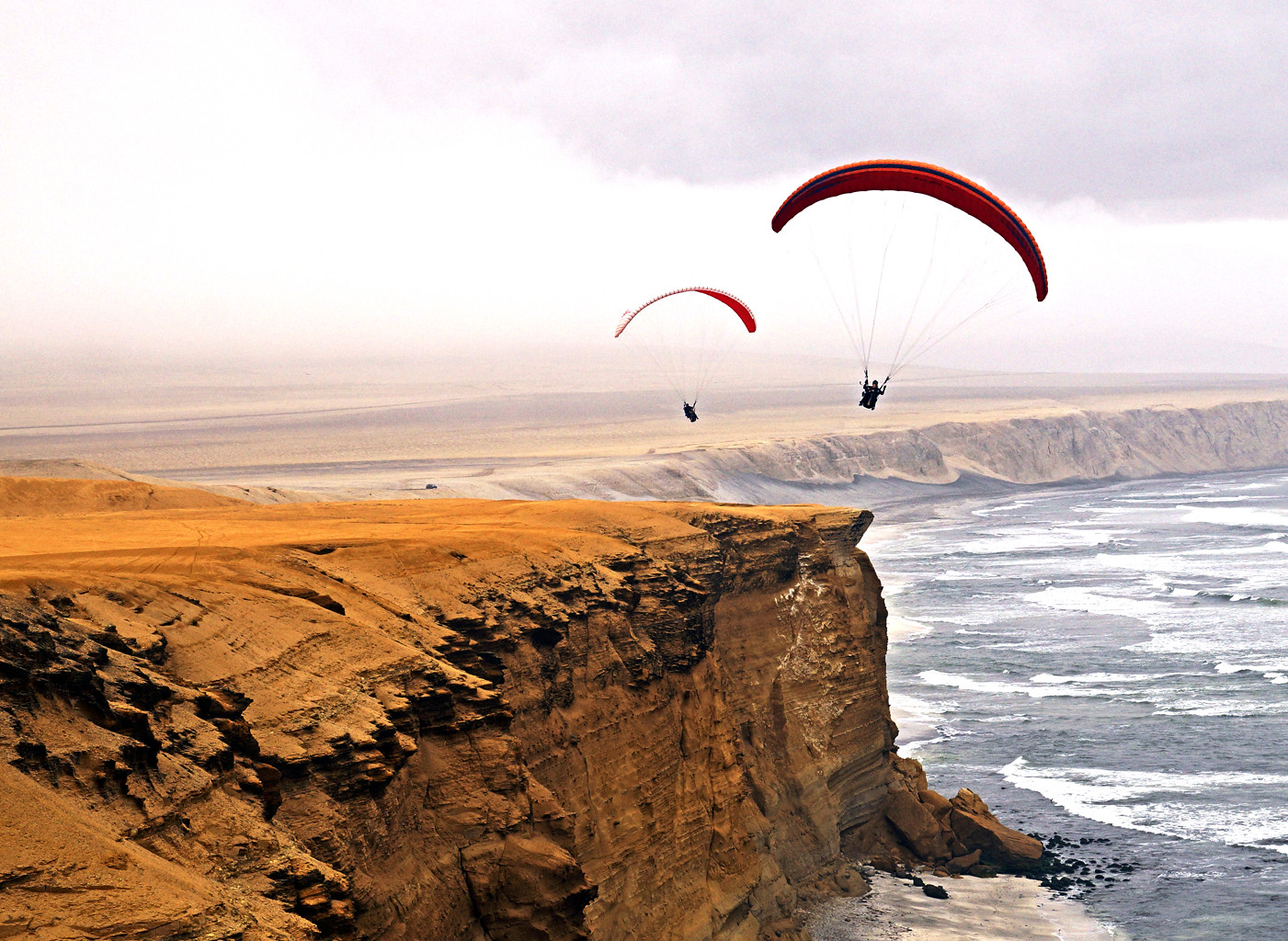 Par-07: Aventura en Parapente - Sobrevolando la Reserva de Paracas