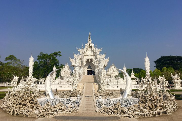Chiang Mai-Chiang Rai: Templo Blanco - Azul - Museo Bann Dam-Karen Village - Foto 2
