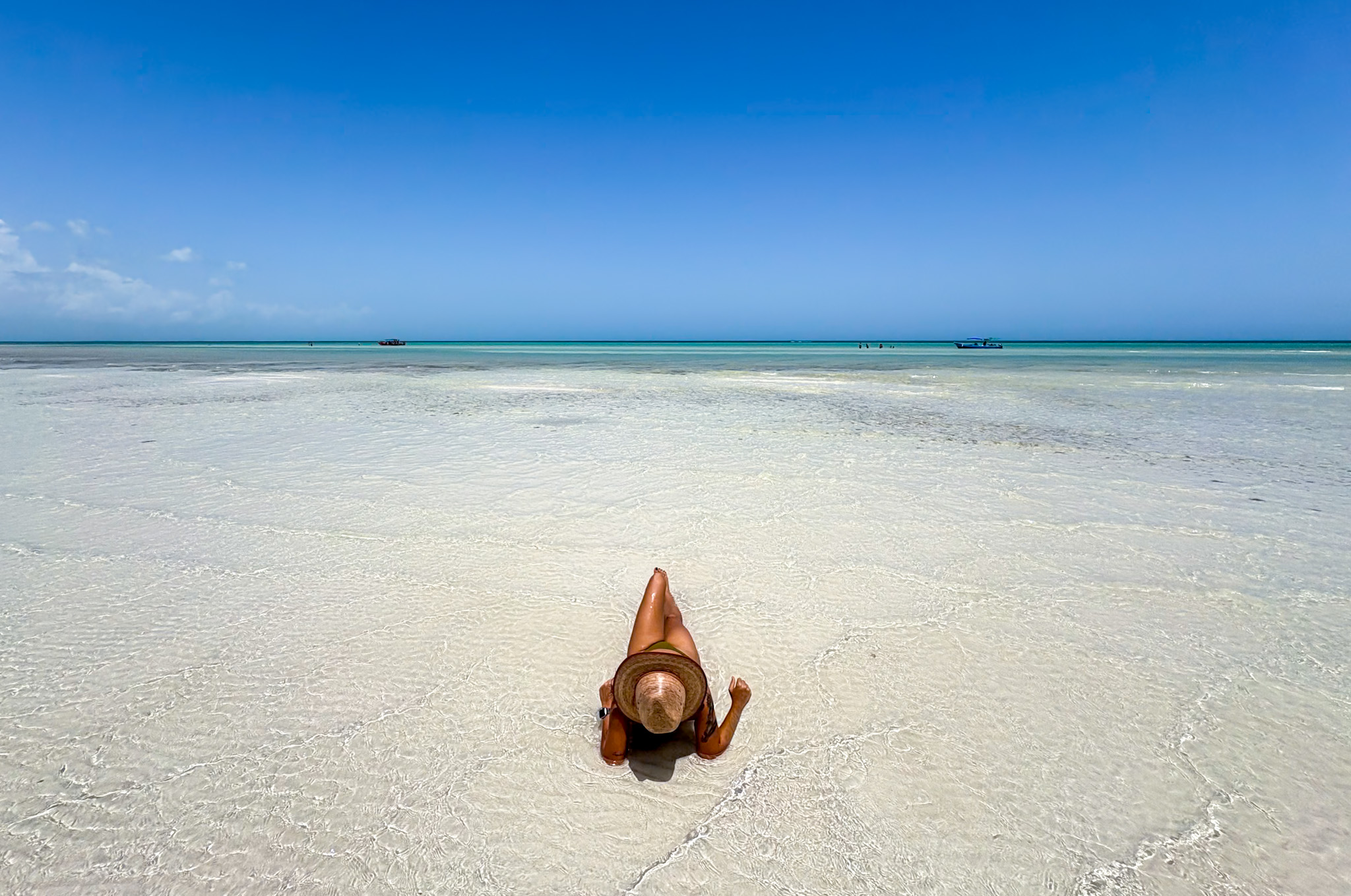 Holbox Day Trip including Isla Pasión, Punta Mosquito & Yalahau Spring with lunch and round-trip transportation