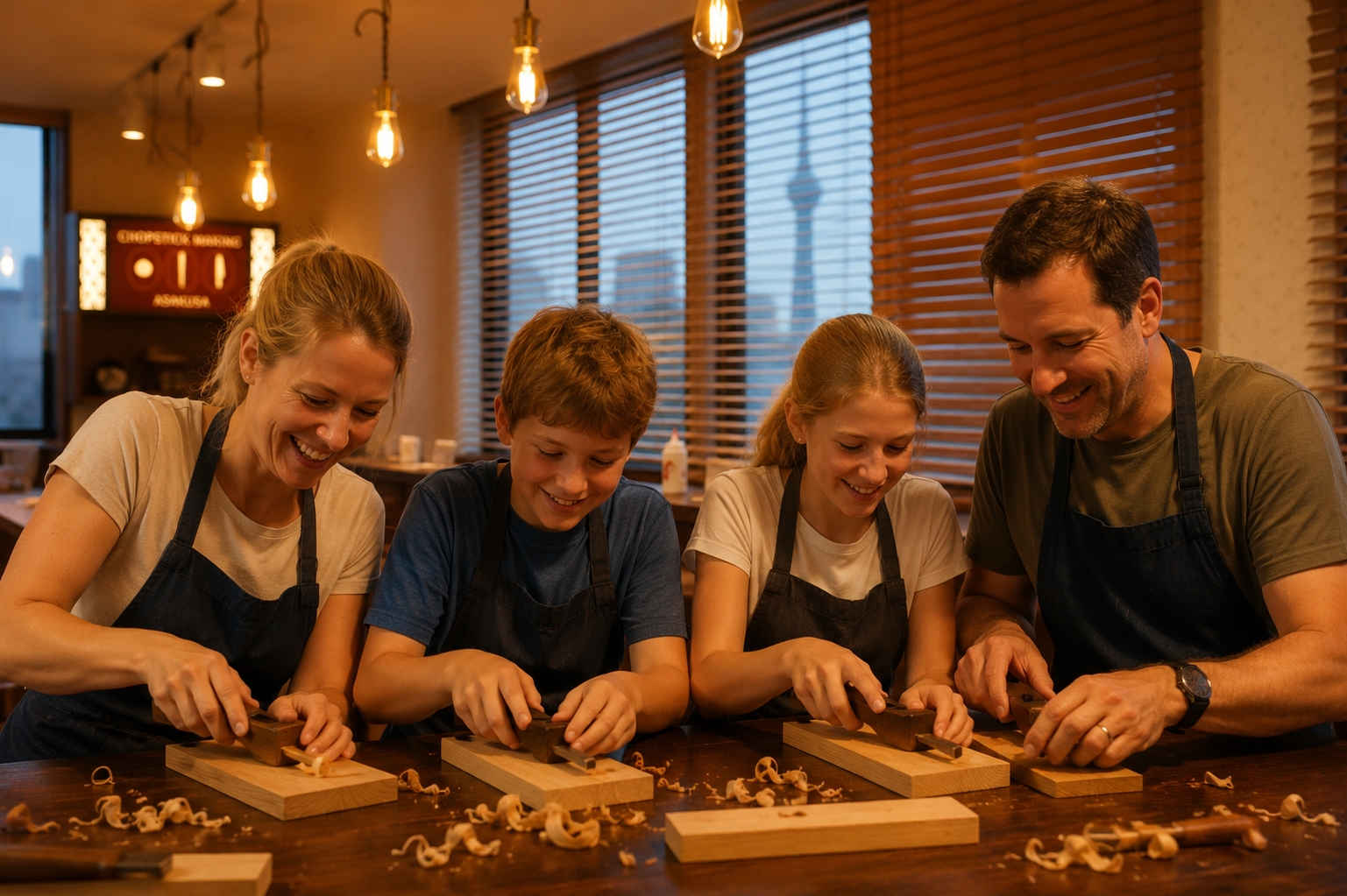 Asakusa: Chopstick Making Workshop in Tokyo