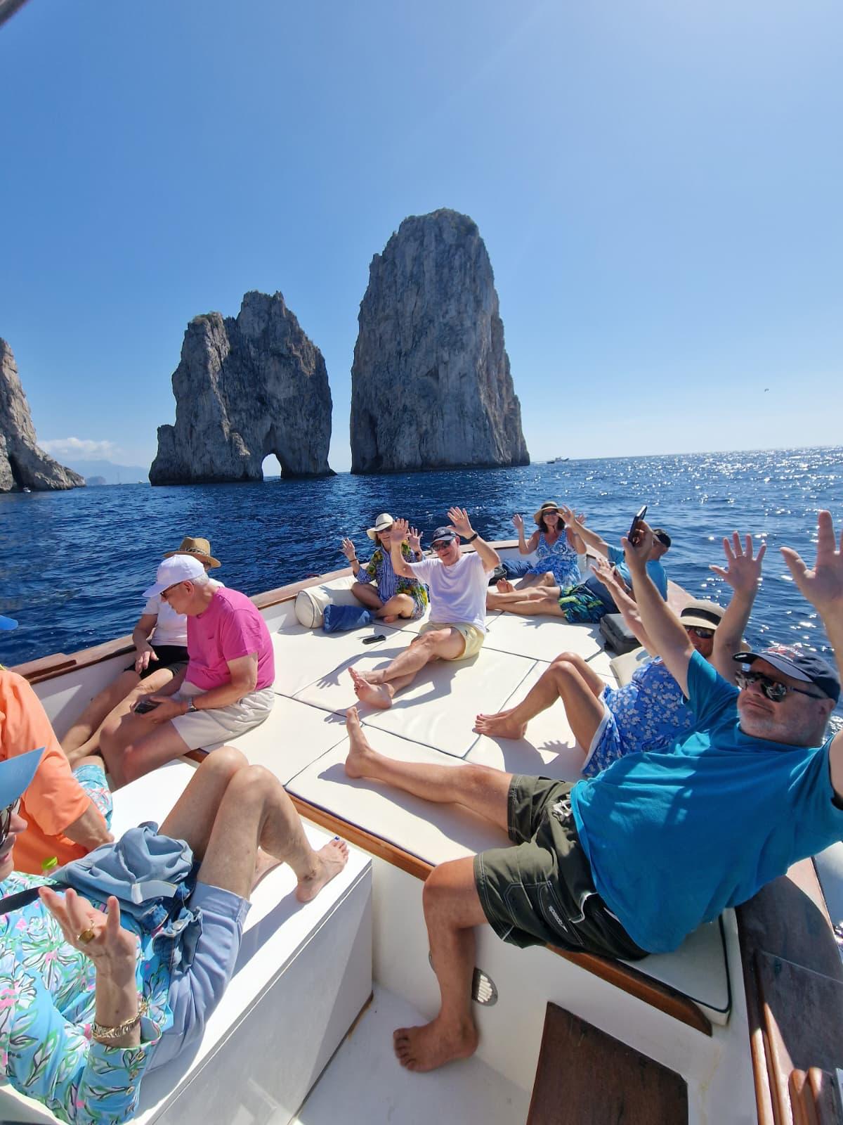 Capri Boat Experience: Faraglioni, Caves, Swim, Limoncello & Snacks - Photo 3