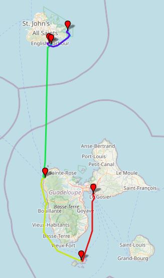 Fifty Shades of Turquoise: Guadeloupe & Antigua 3