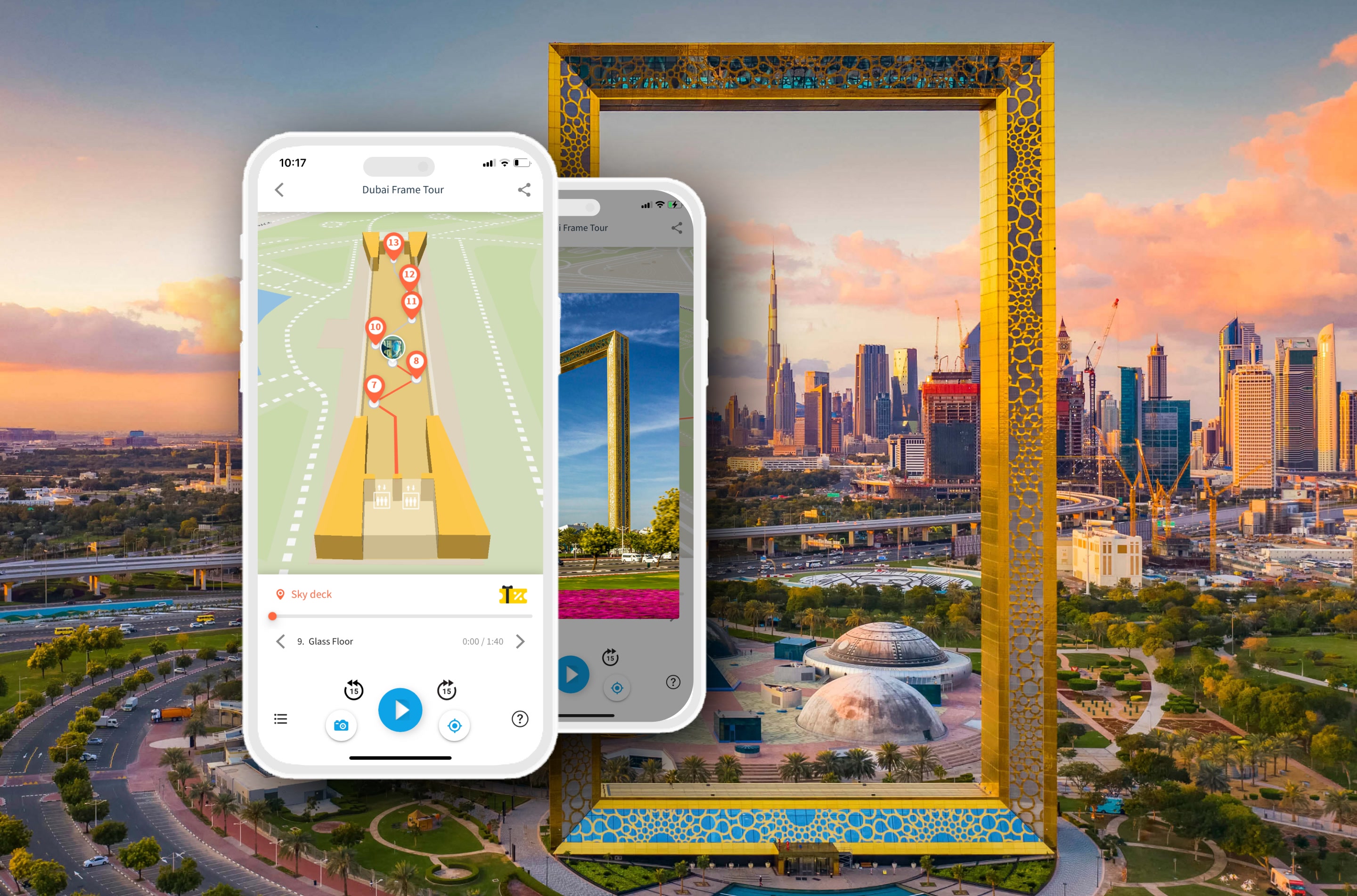 Dubai Frame Tour with Audio Guide