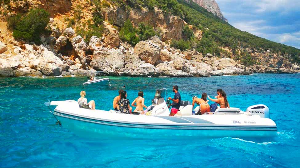 Maxi dinghy tour in the Gulf of Orosei from Santa Maria Navarrese with aperitif - Photo 3