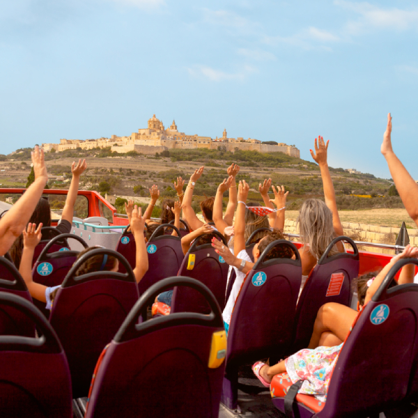 Pase de 24 horas para el autobús turístico Malta