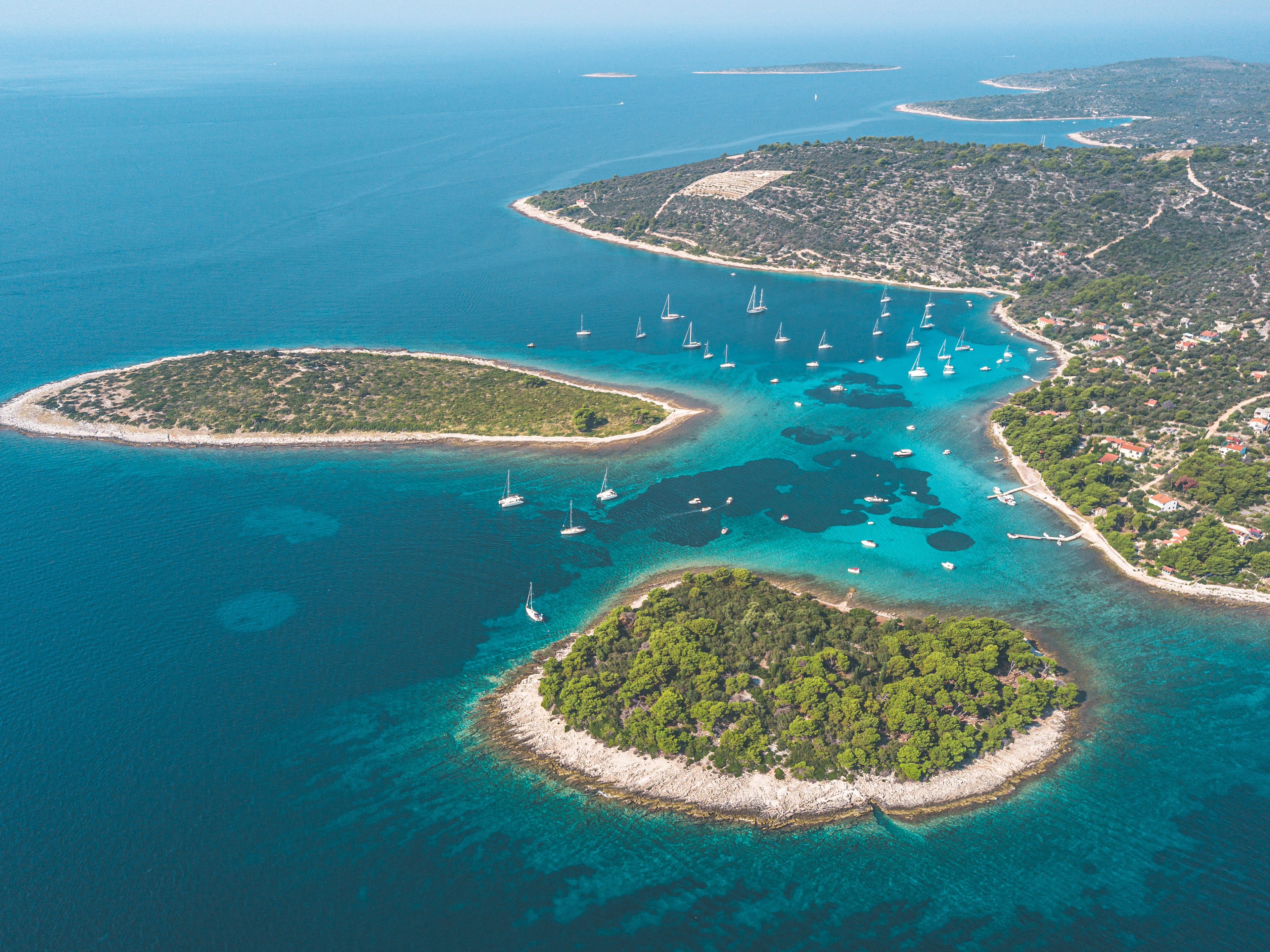 Half Day boat tour to the Blue Lagoon, Solta and Ciovo