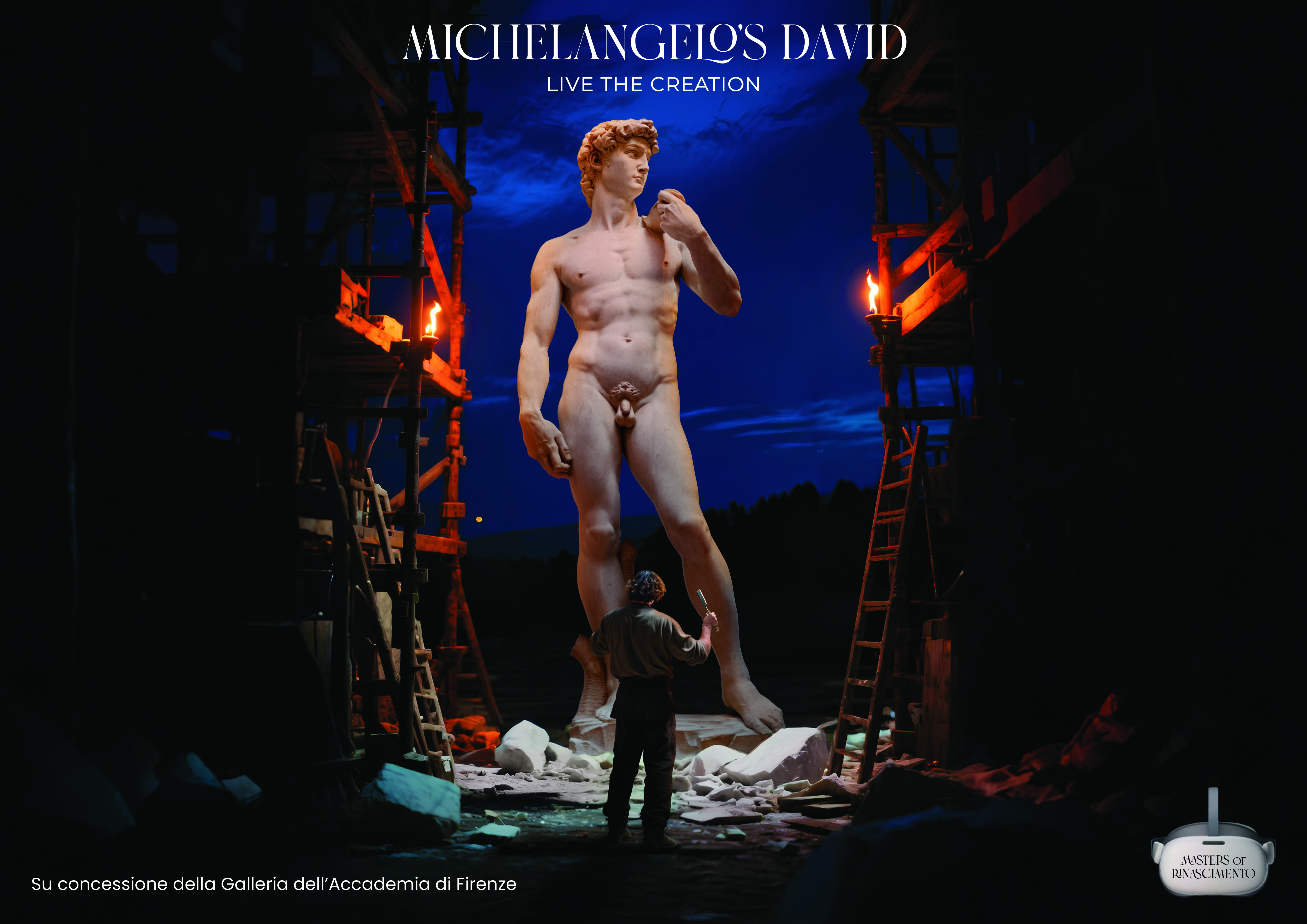 Michelangelo'David Live the creation VR experience  - Photo 5