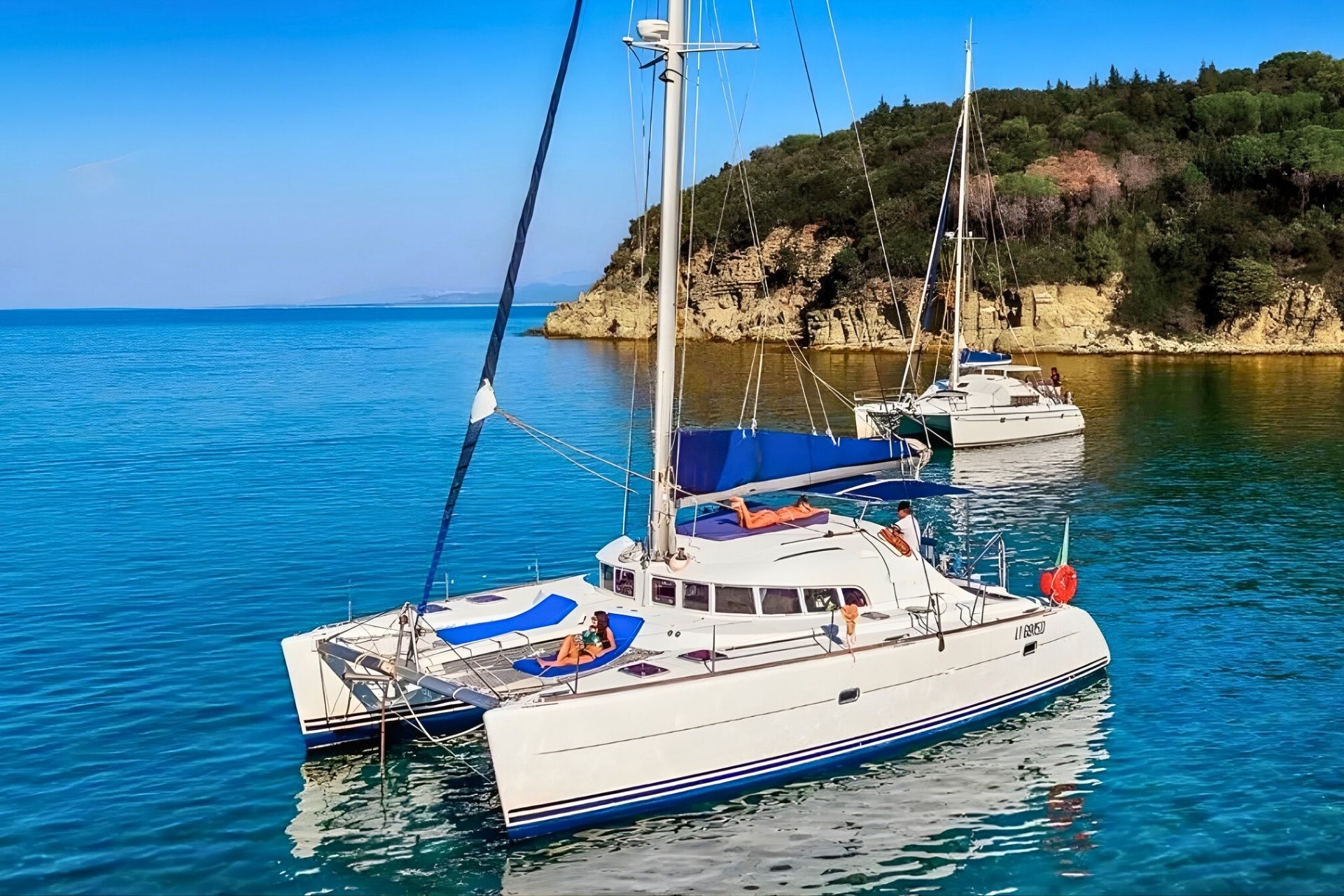 From Cannigione: catamaran tour in the La Maddalena Archipelago - Photo 3