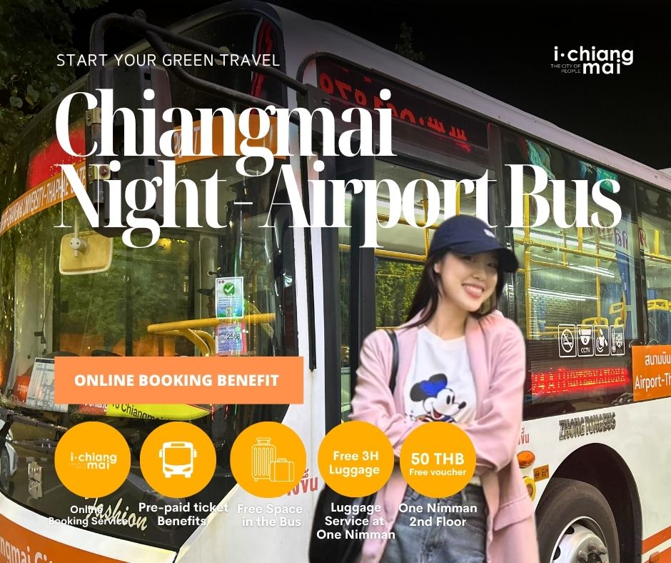 Chiang Mai City Bus Night Express by RTC & iChiangmai & Eiiga