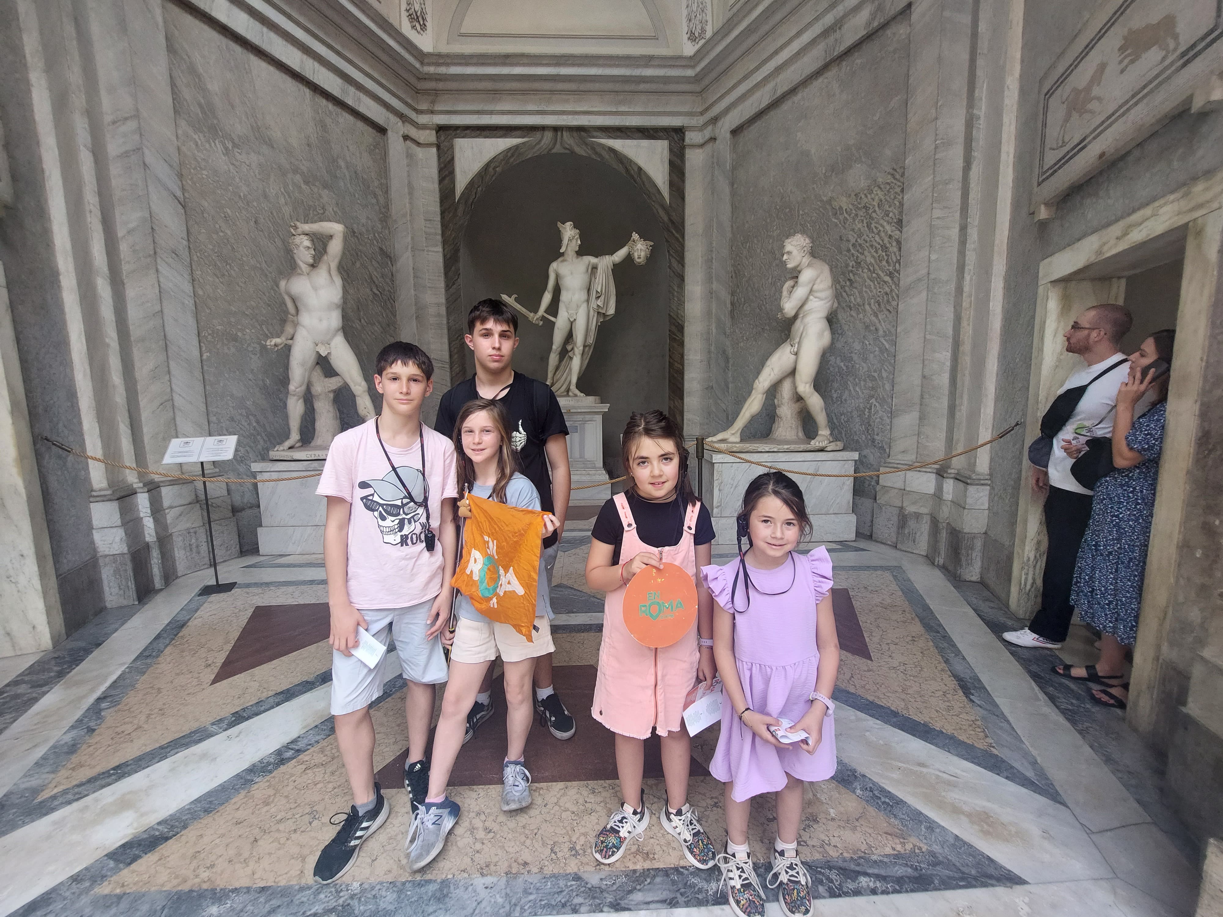 Tour Museos Vaticanos y Capilla Sixtina adaptado a niños: en grupo