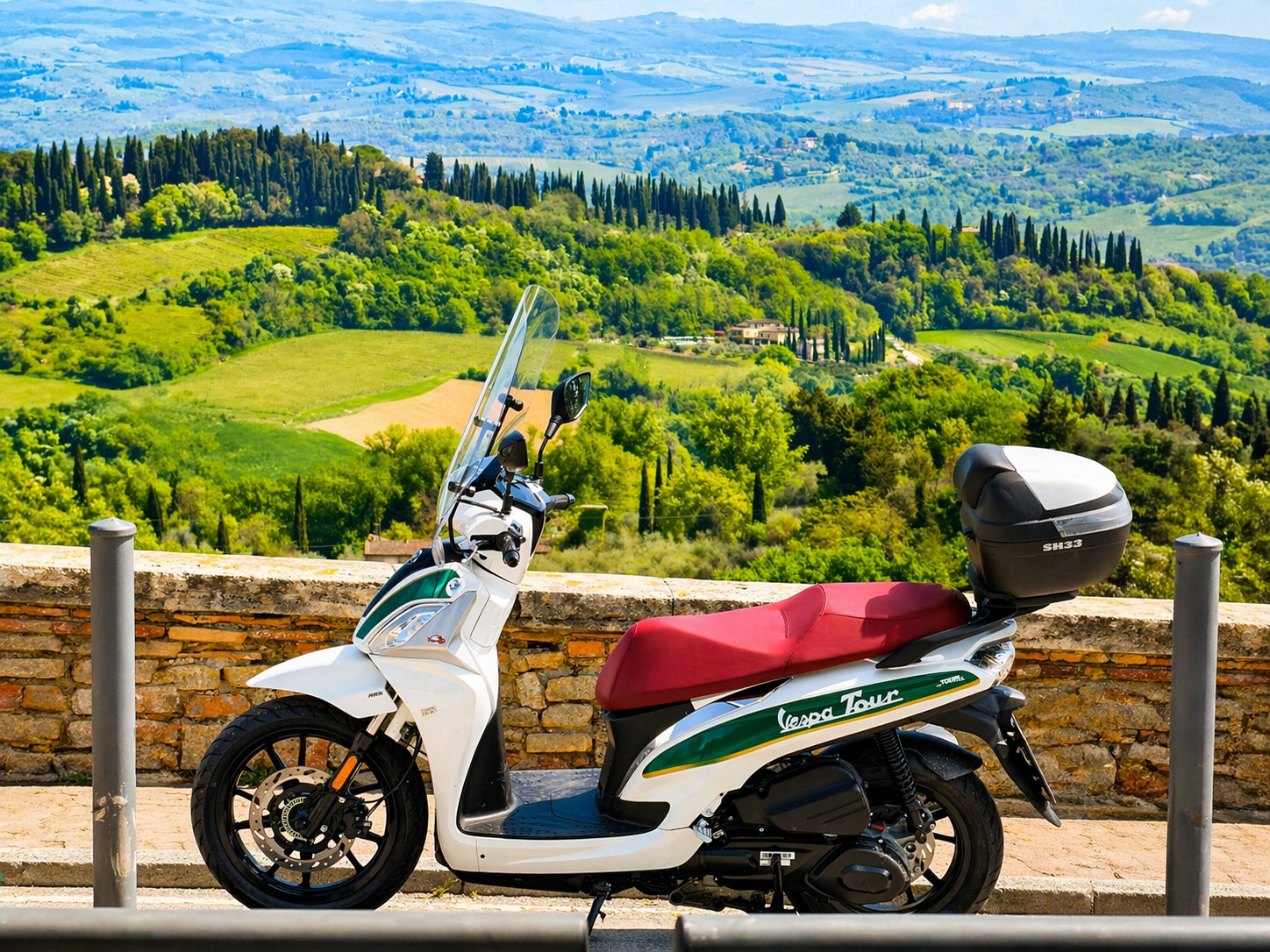 Tuscany Vespa Tour with Winery Lunch & Wine Tasting in Chianti - Photo 8